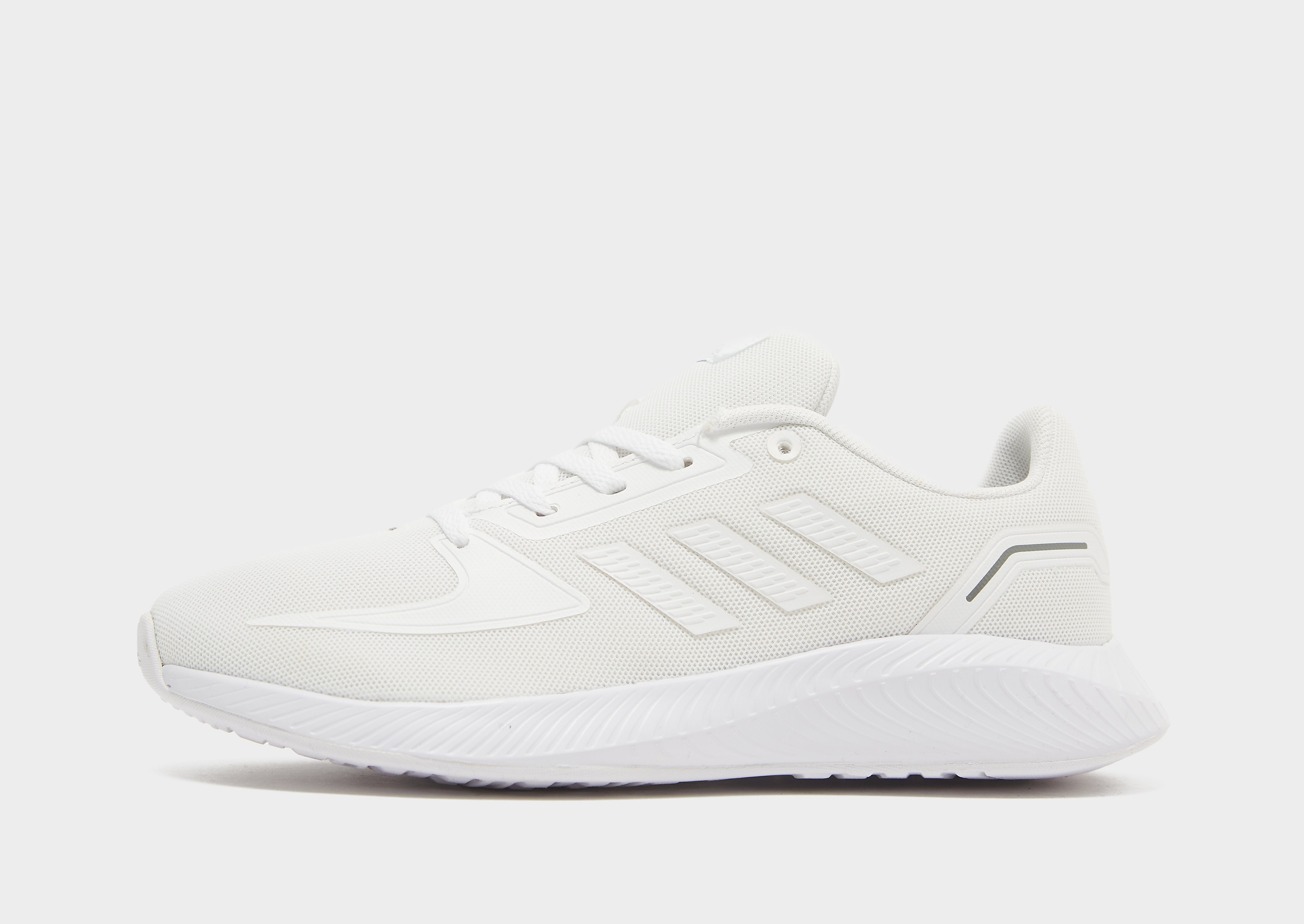 

adidas Performance Run Falcon Junior - Cloud White / Cloud White / Grey Three - Kids, Cloud White / Cloud White / Grey Three