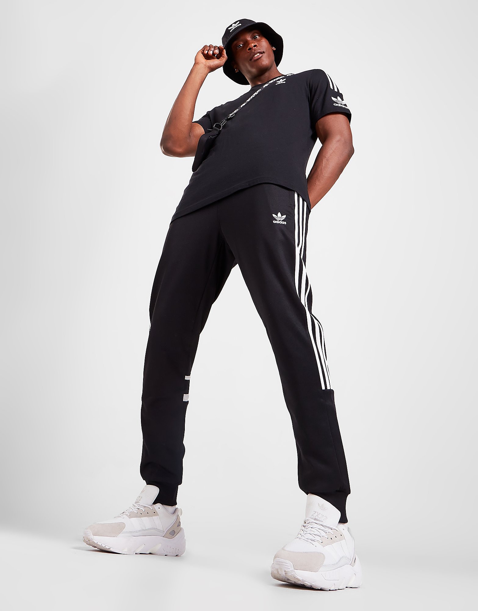 

adidas Challenger Track Pants - Only at JD - Black - Mens, Black