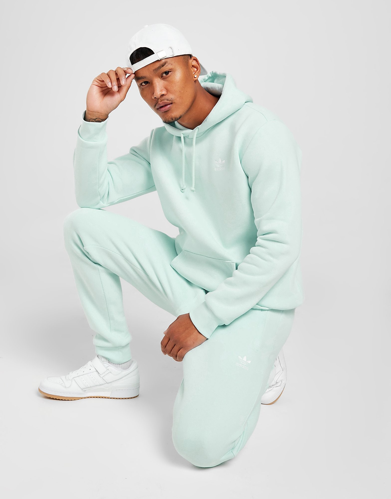 

adidas Originals Adicolor Essentials Trefoil Joggers - Almost Blue - Mens, Almost Blue