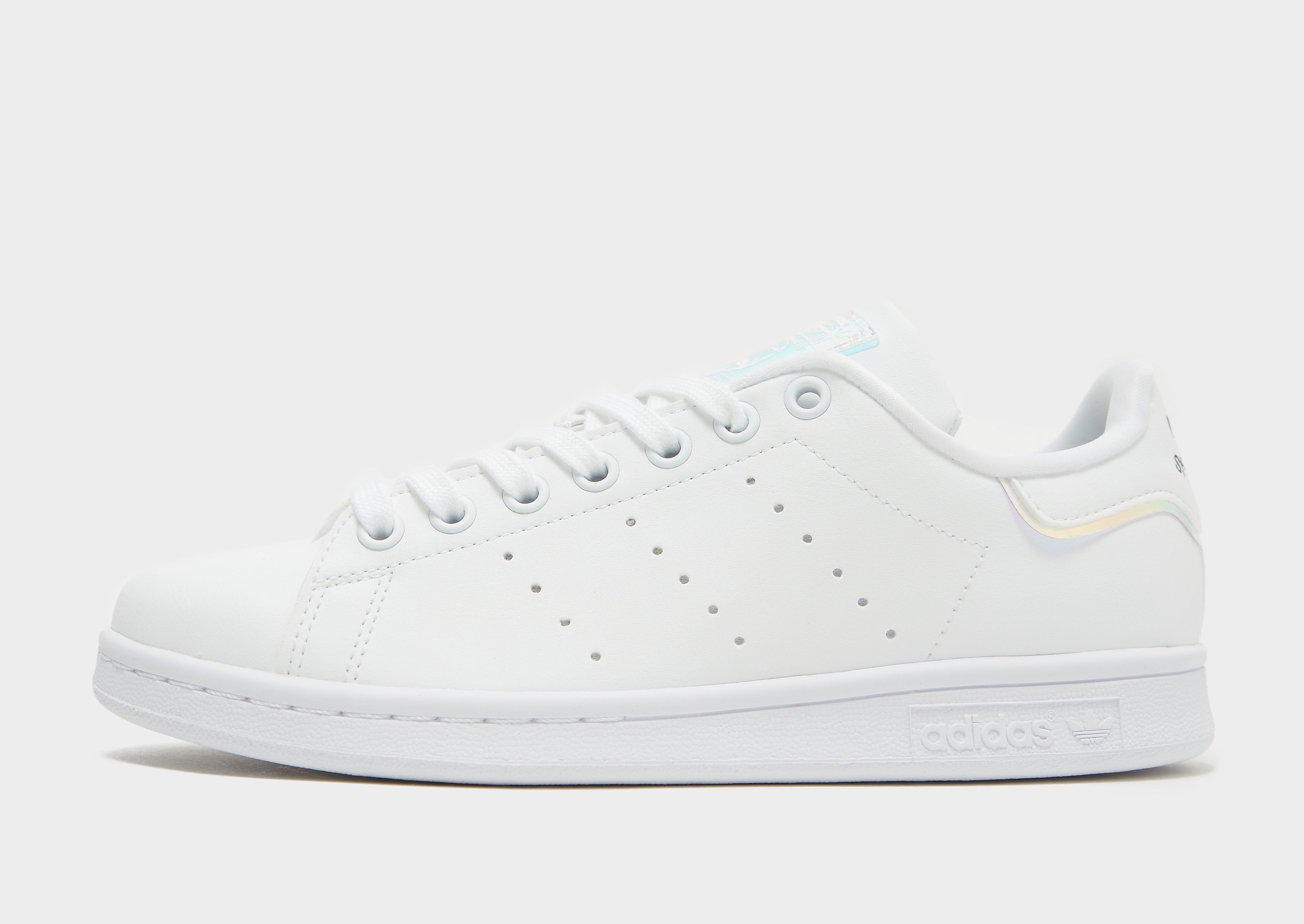 

adidas Originals Stan Smith Junior - Cloud White / Cloud White / Core Black - Kids, Cloud White / Cloud White / Core Black