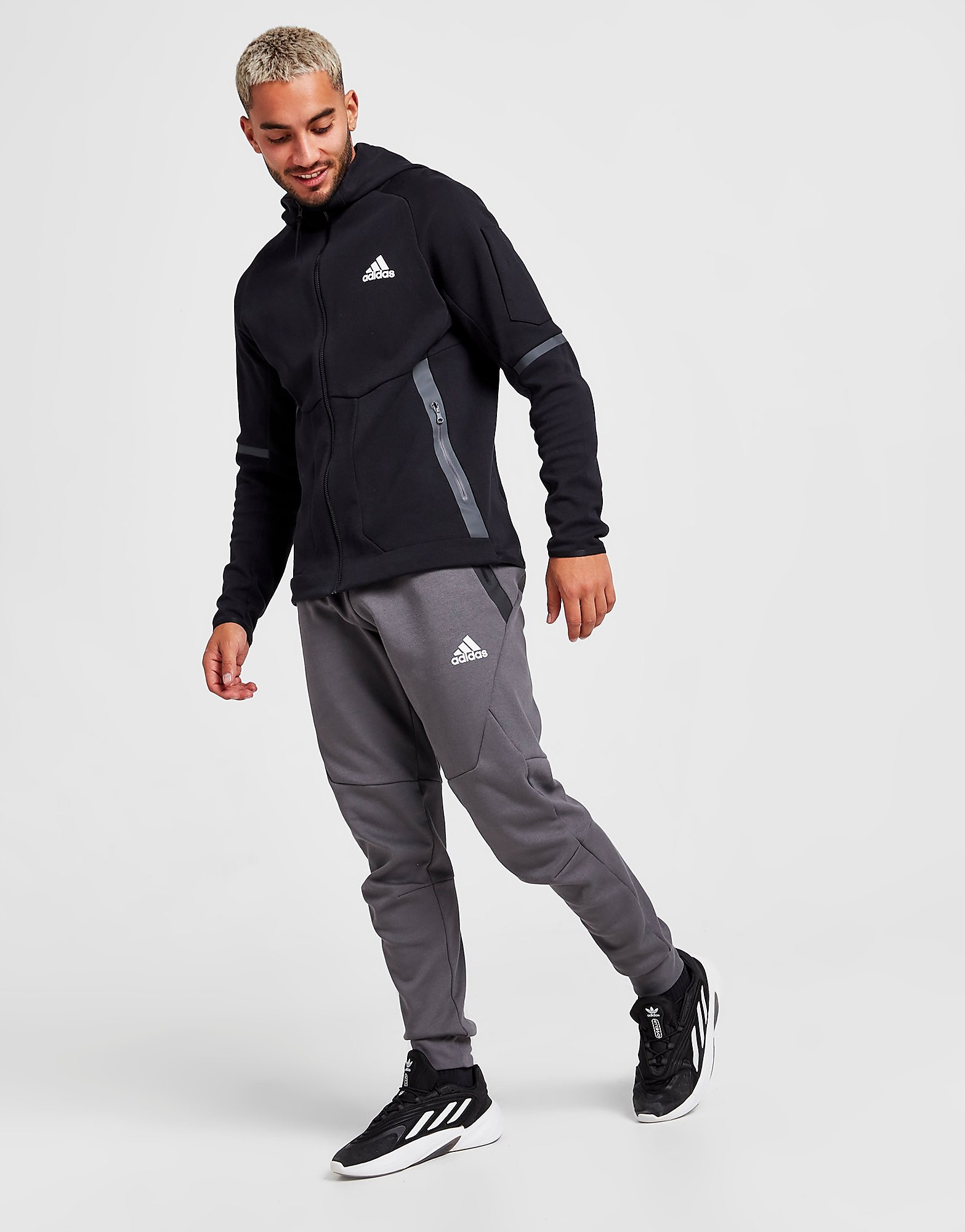 

adidas Gameday Joggers - Only at JD - Grey/G5/WT - Mens, Grey/G5/WT