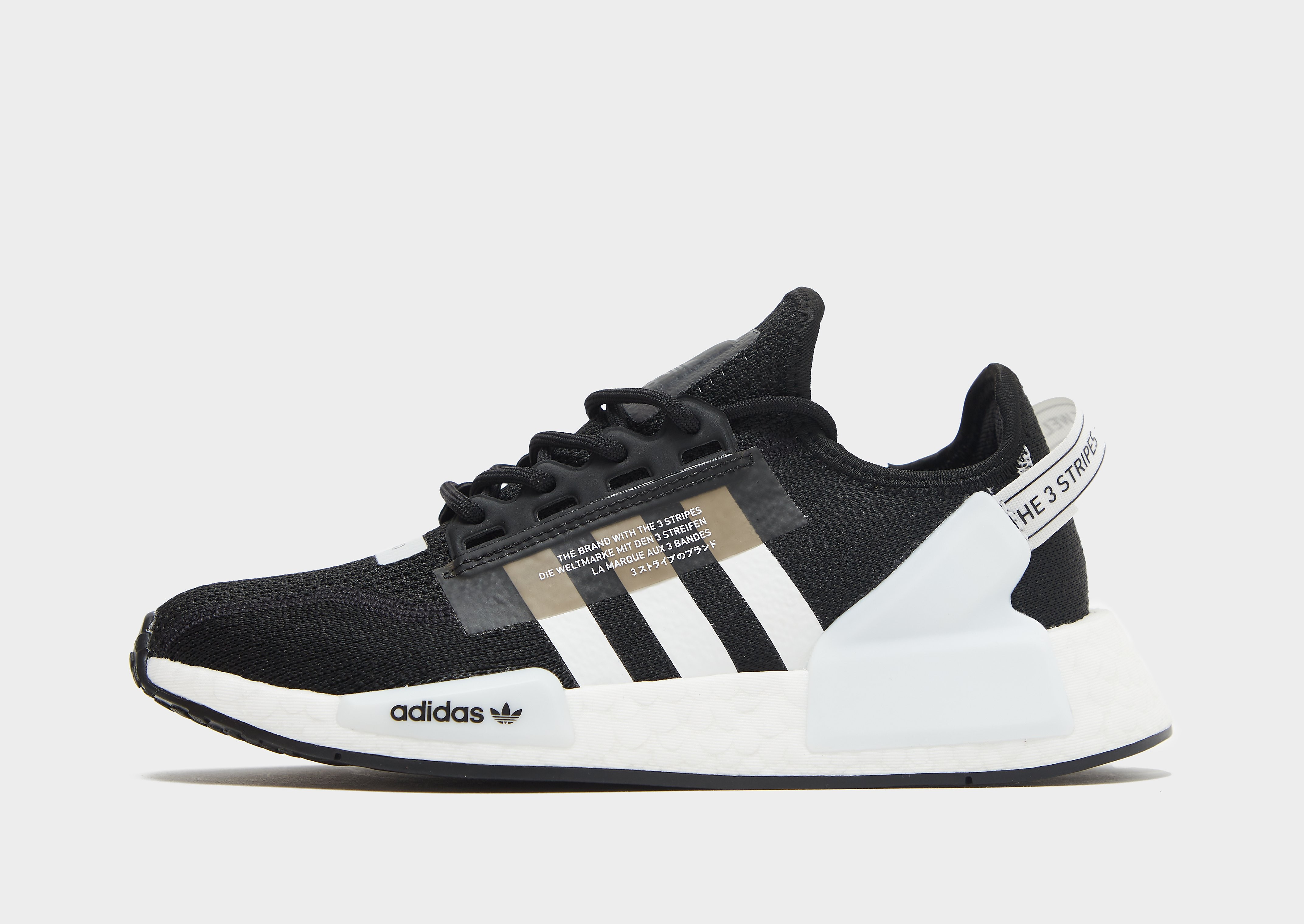 

adidas Originals NMD_R1 V2 Junior - Black - Kids, Black