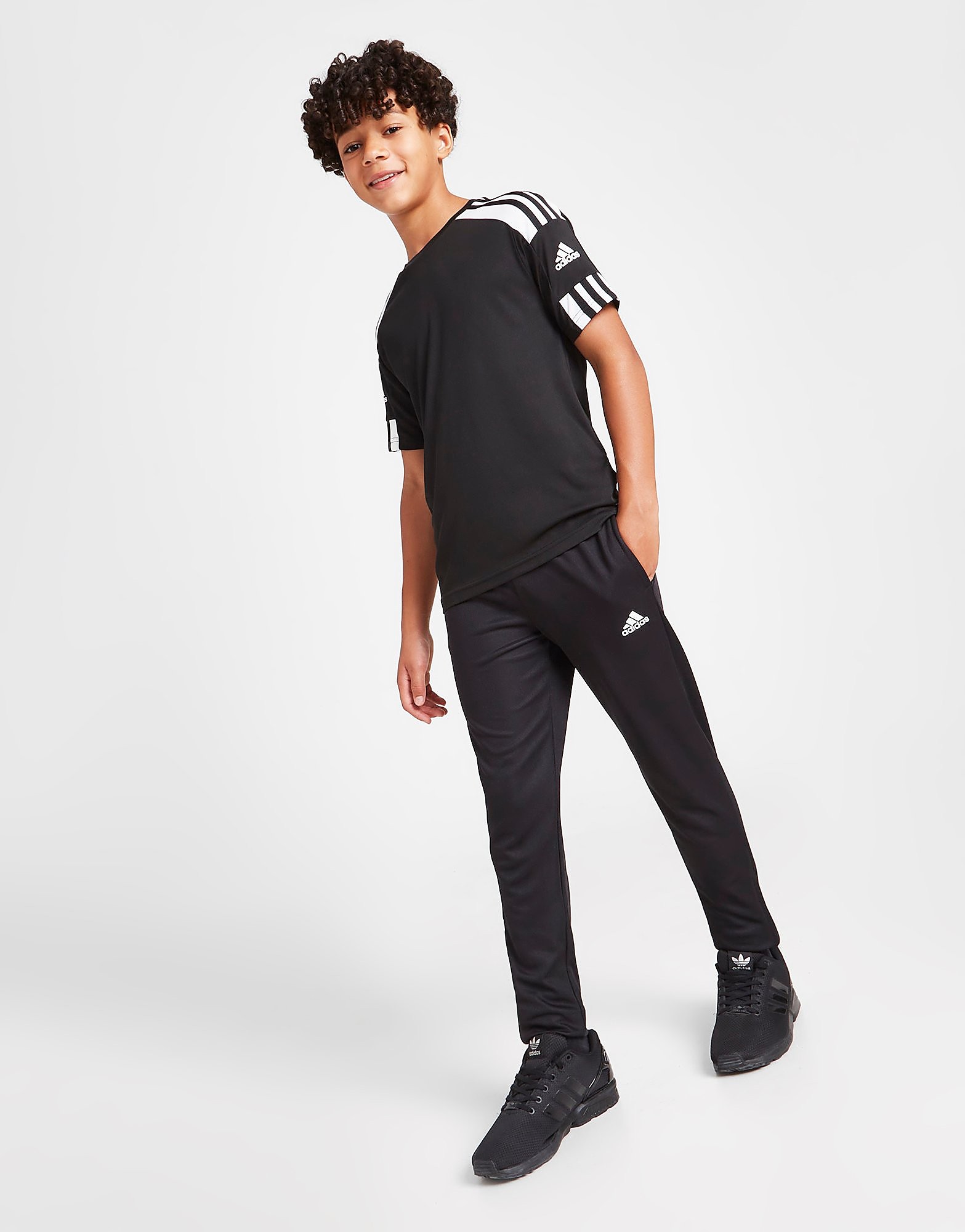 

adidas Entrada Track Pants Junior - Black - Kids, Black