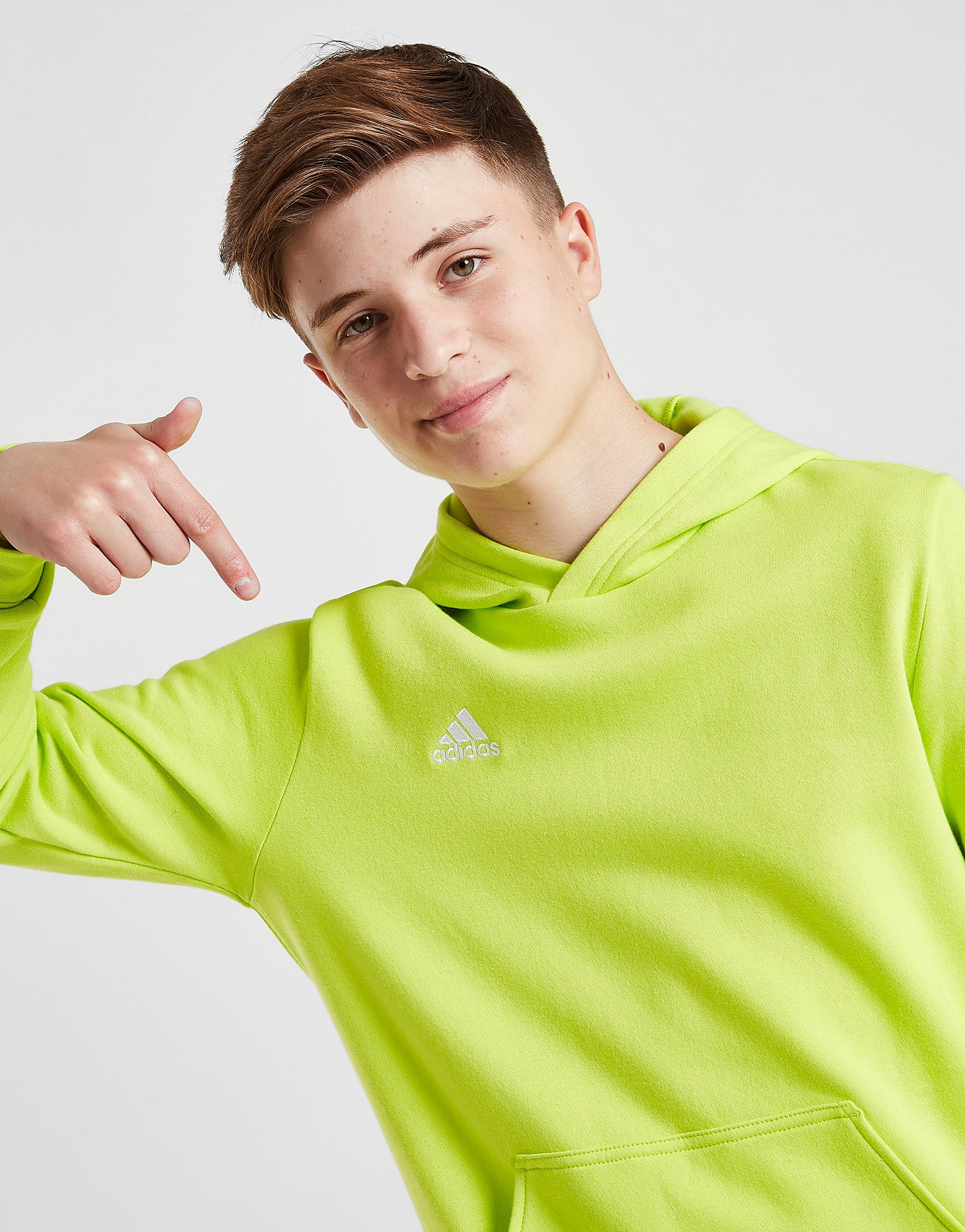 

adidas Entrada 22 Overhead Hoodie Junior - Team Semi Sol Yellow - Kids, Team Semi Sol Yellow