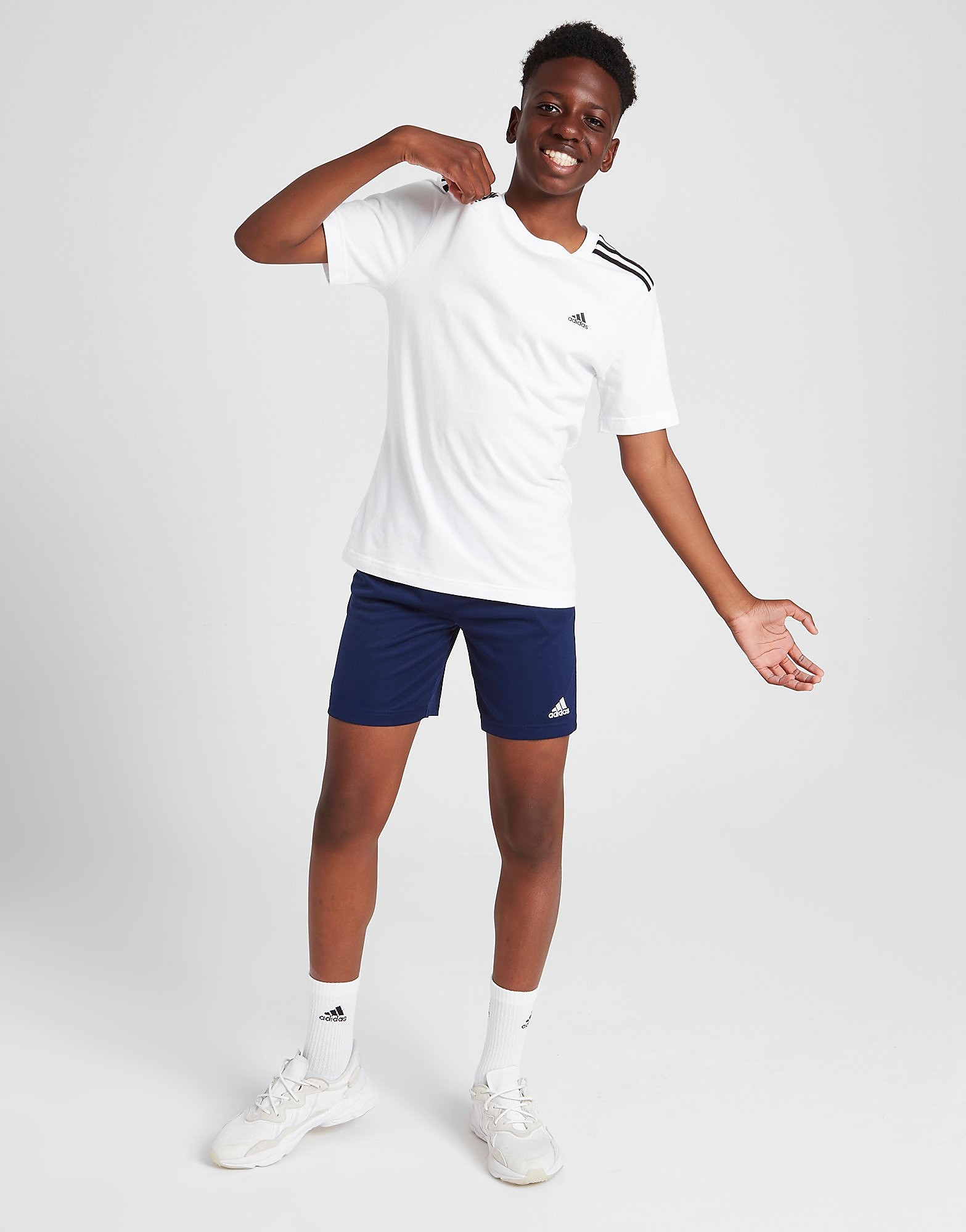 

adidas Entrada 22 Training Shorts Junior - Team Navy Blue 2 - Kids, Team Navy Blue 2