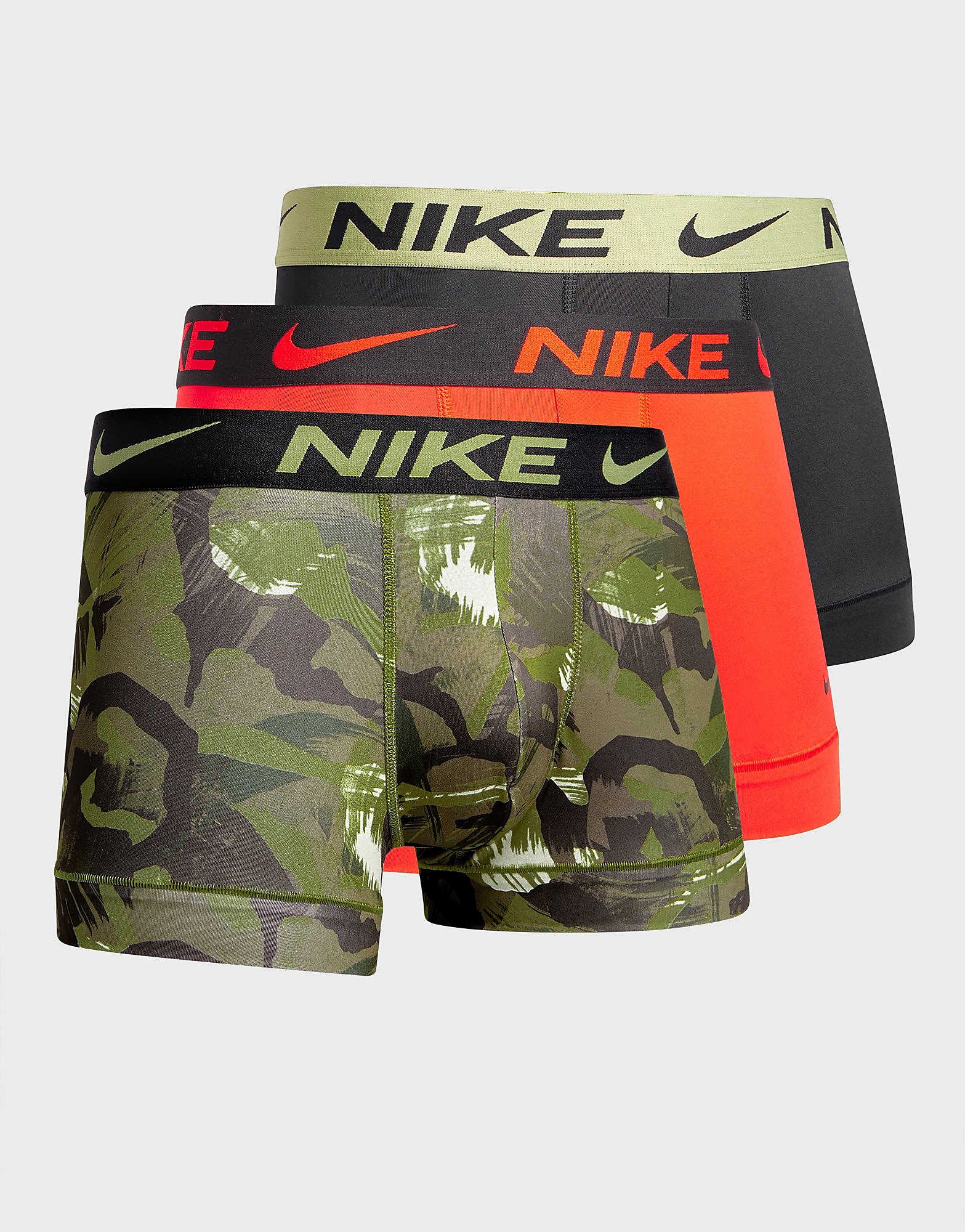 

Nike 3 Pack Trunks - Multi Coloured - Mens, Multi Coloured