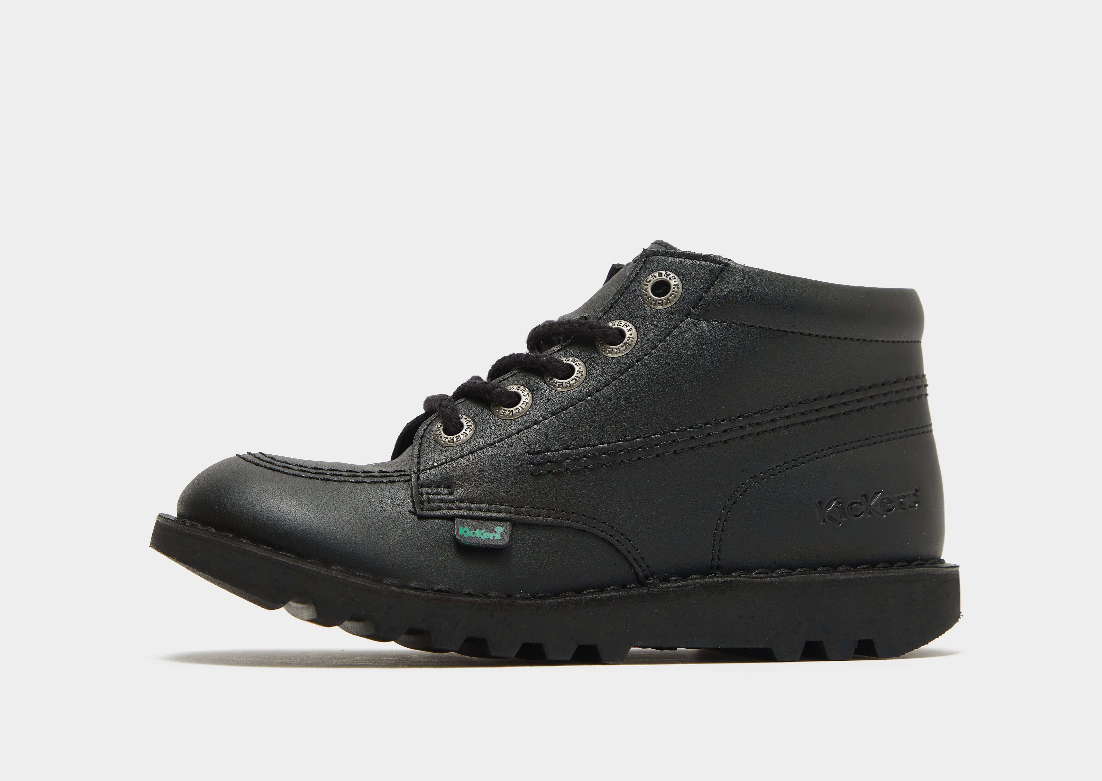 

Kickers Kick Hi Vegan Children - Black - Kids, Black