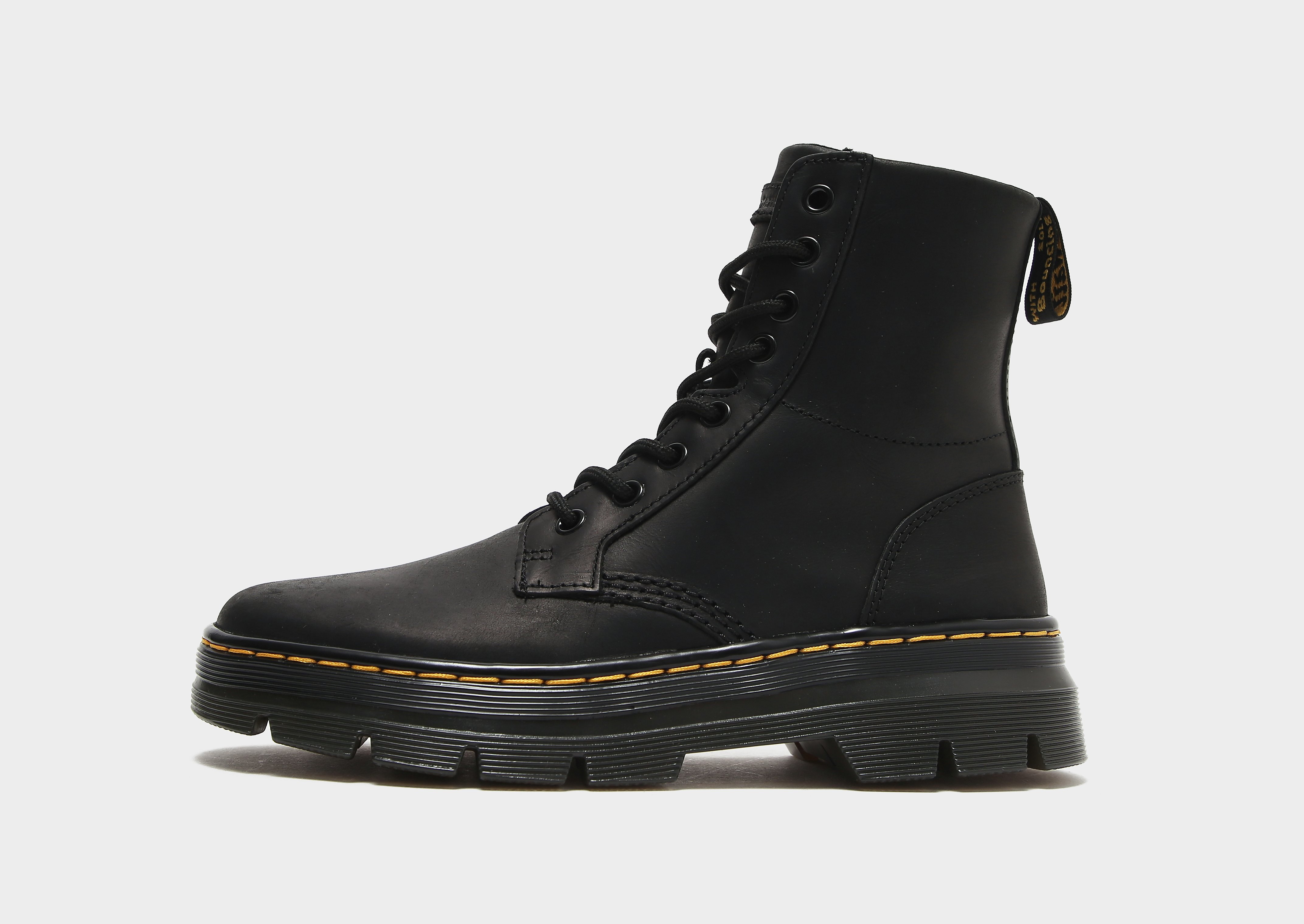

Dr. Martens Combs Leather Women's - Black, Black