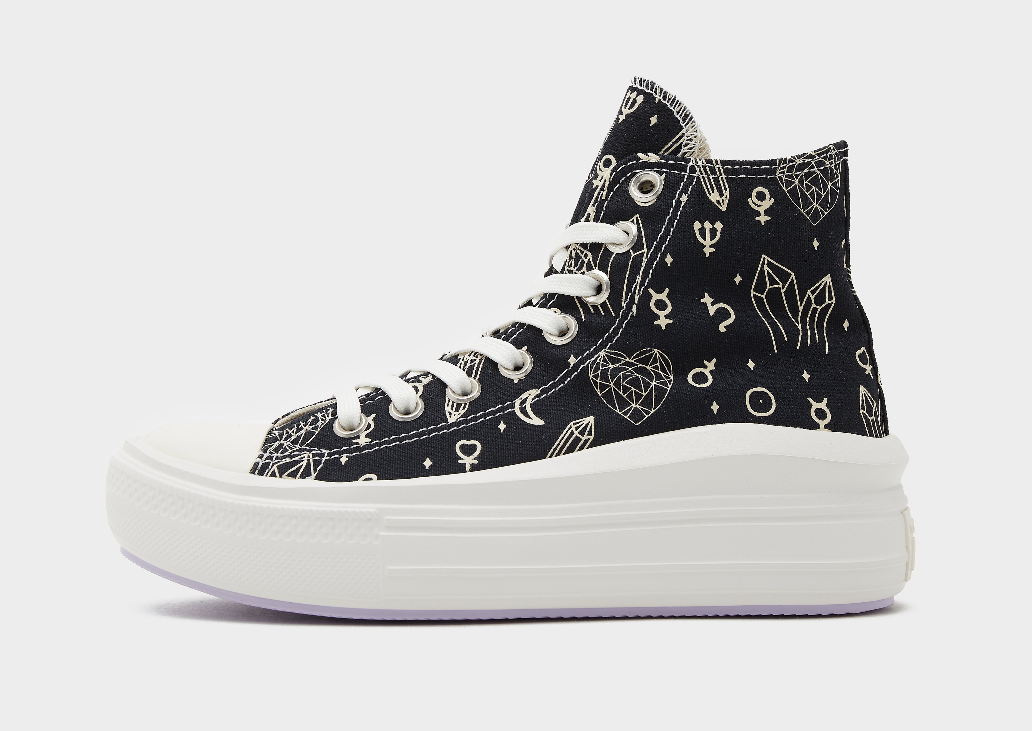 

Converse Chuck Taylor All Star Move High Women's - Black, Black