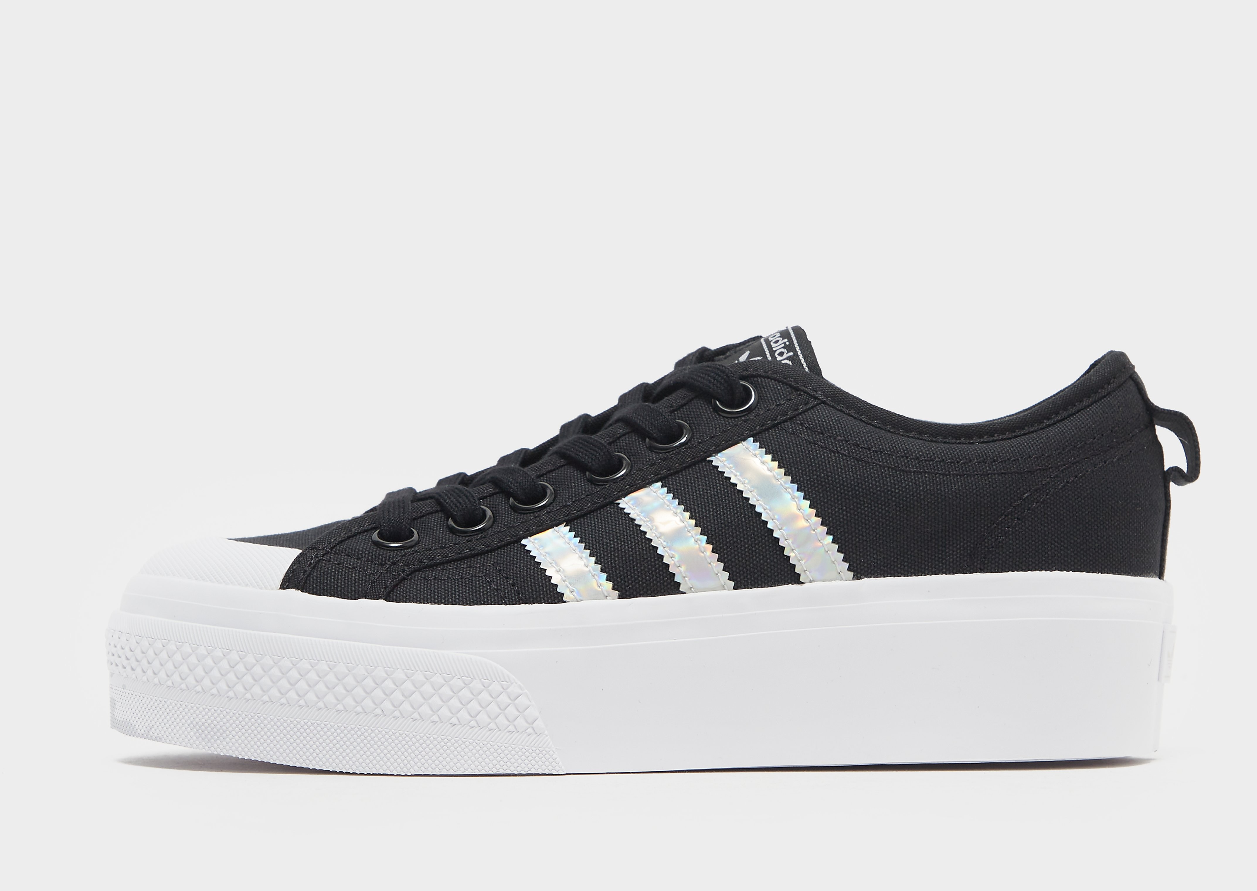 

adidas Originals Nizza Platform Junior - Only at JD - Black - Kids, Black