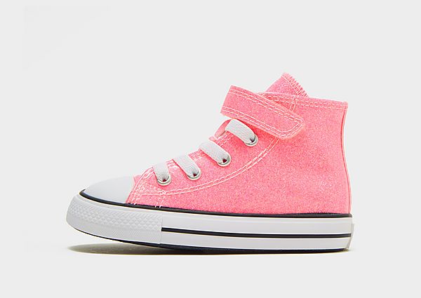 Converse All Star Hi Glitter Infant, Pink