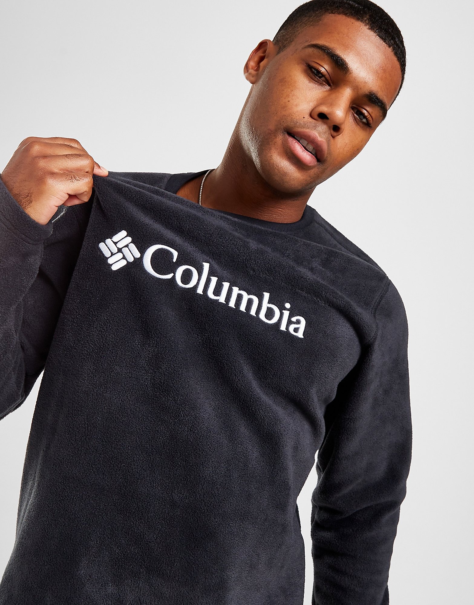 

Columbia Steens Mountain Crew Sweatshirt - Black - Mens, Black