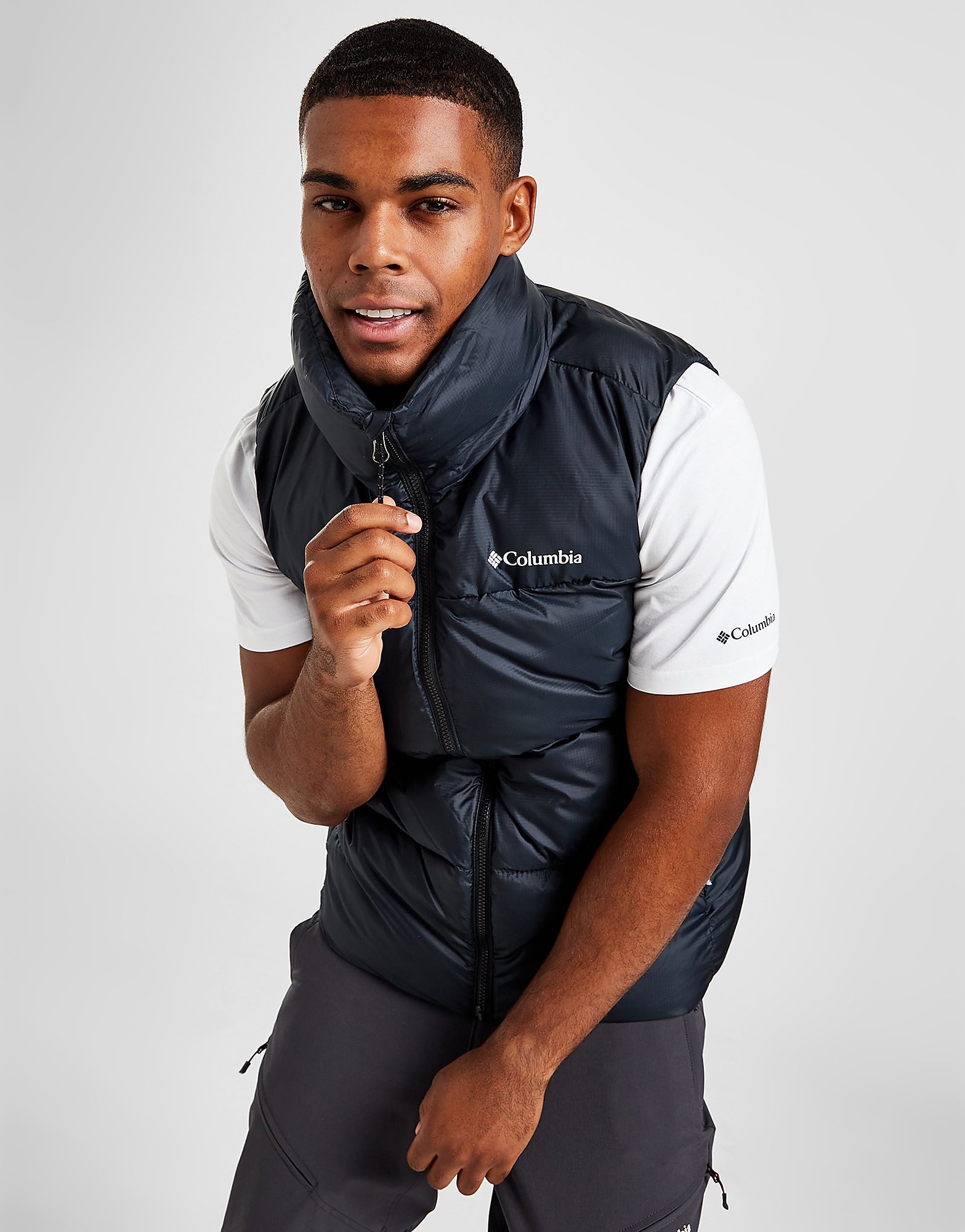 

Columbia Puffect Gilet - Black - Mens, Black
