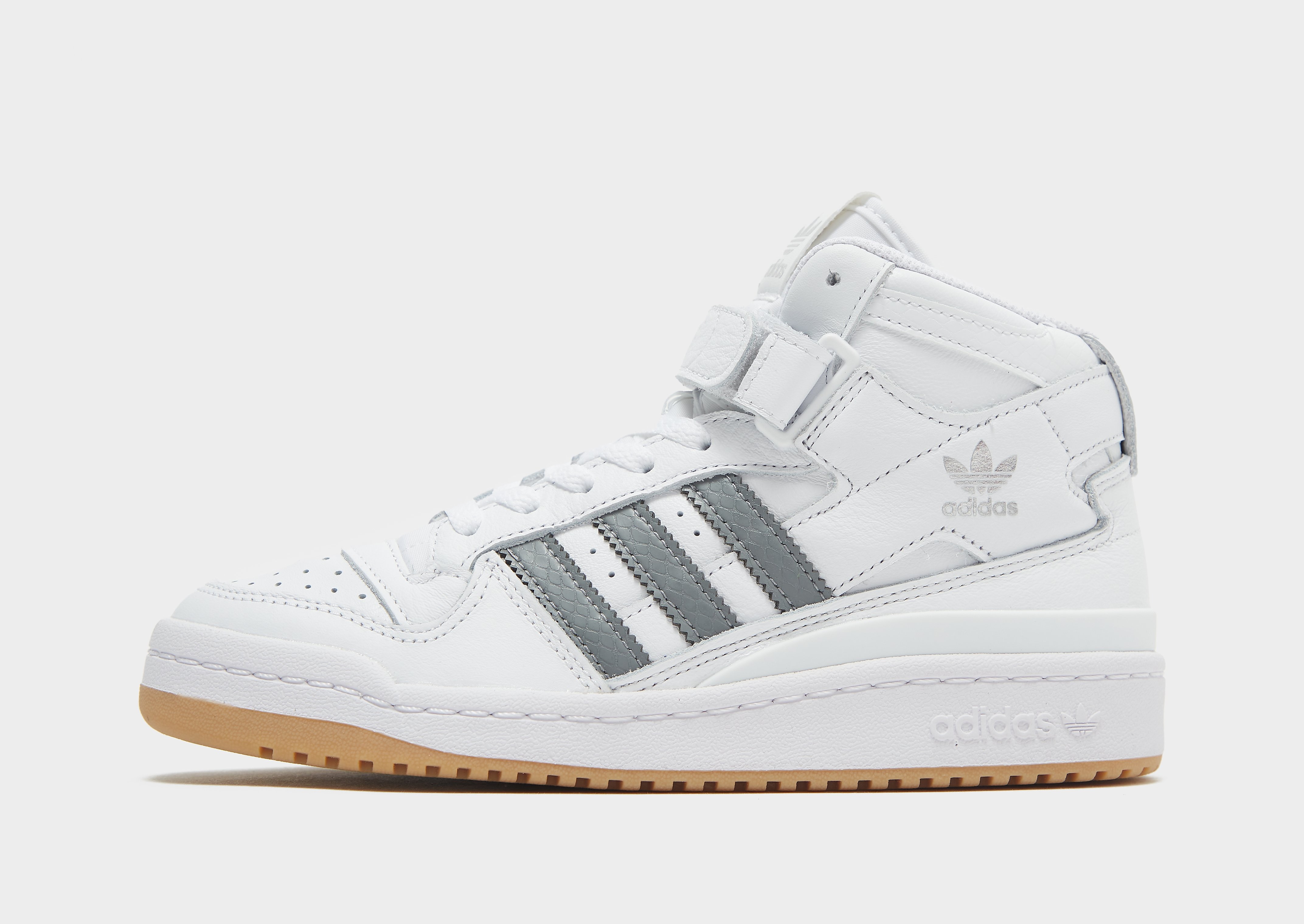 

adidas Originals Forum Mid Junior - Only at JD - White - Kids, White