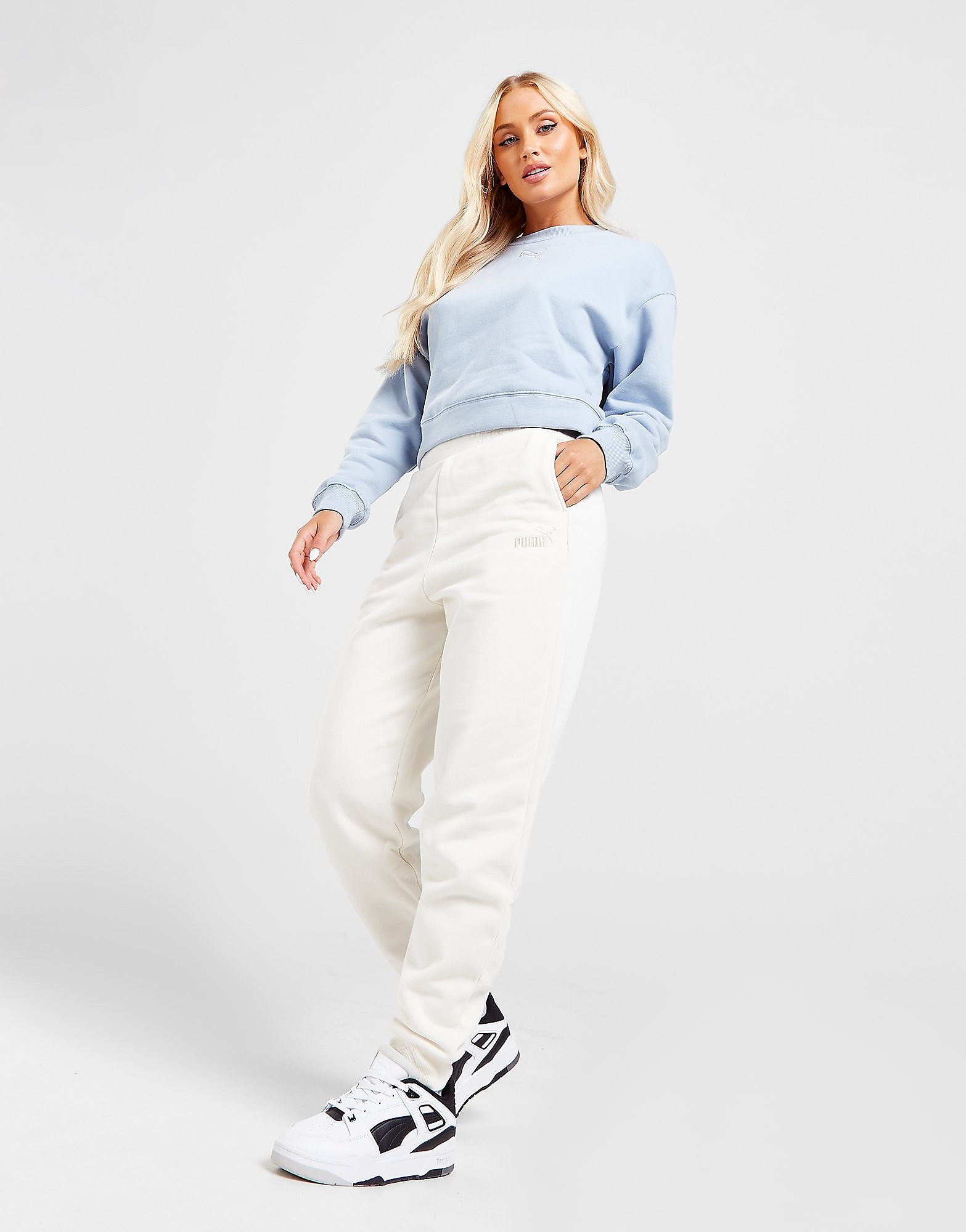 

Puma Core Joggers - White - Womens, White