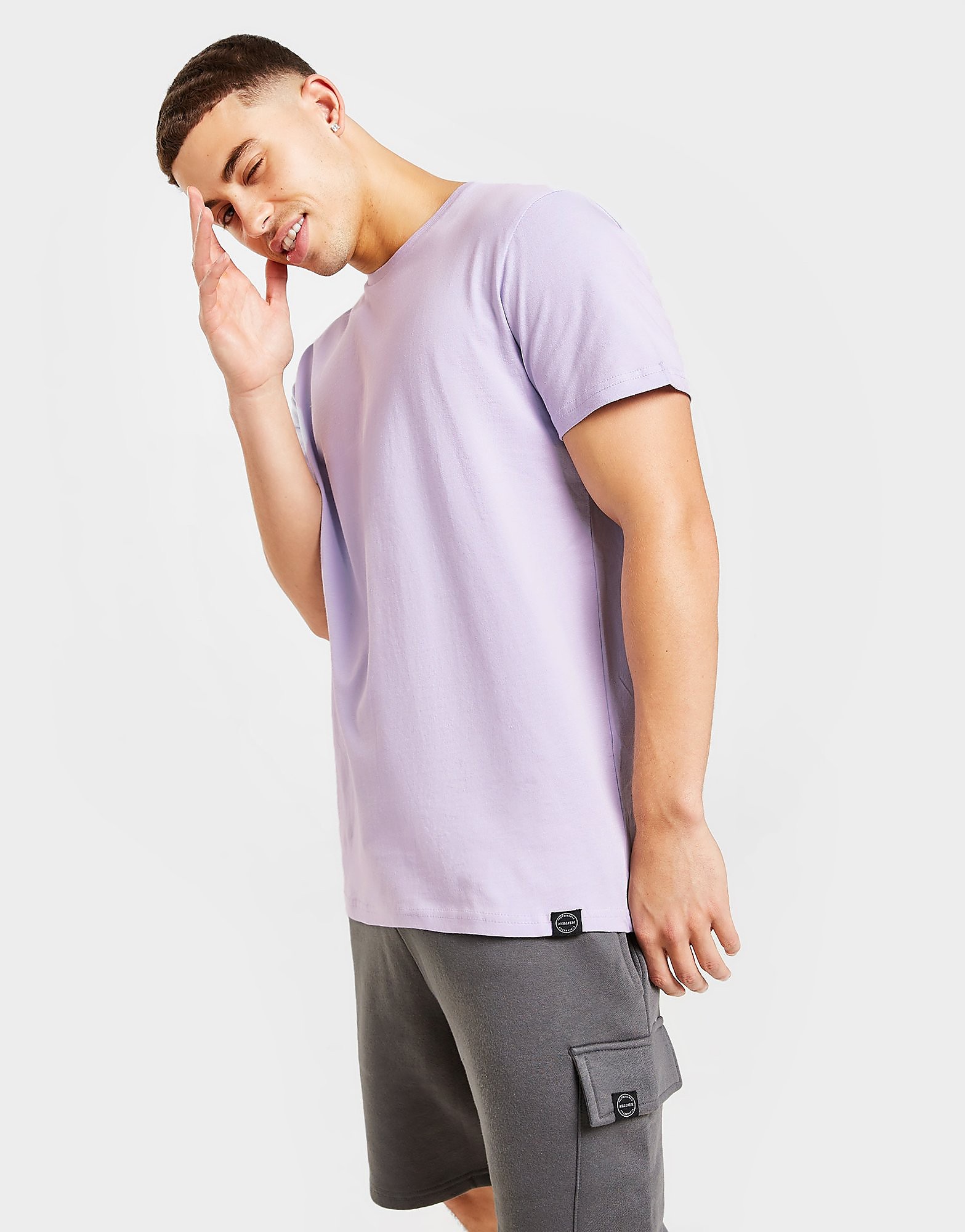 

Sustainable McKenzie Essential Essential T-Shirt - Only at JD - Purple - Mens, Purple
