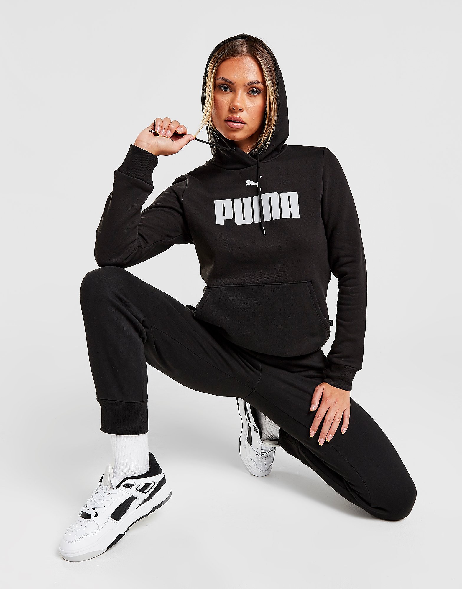 

Puma Core Outline Hoodie - Black - Womens, Black