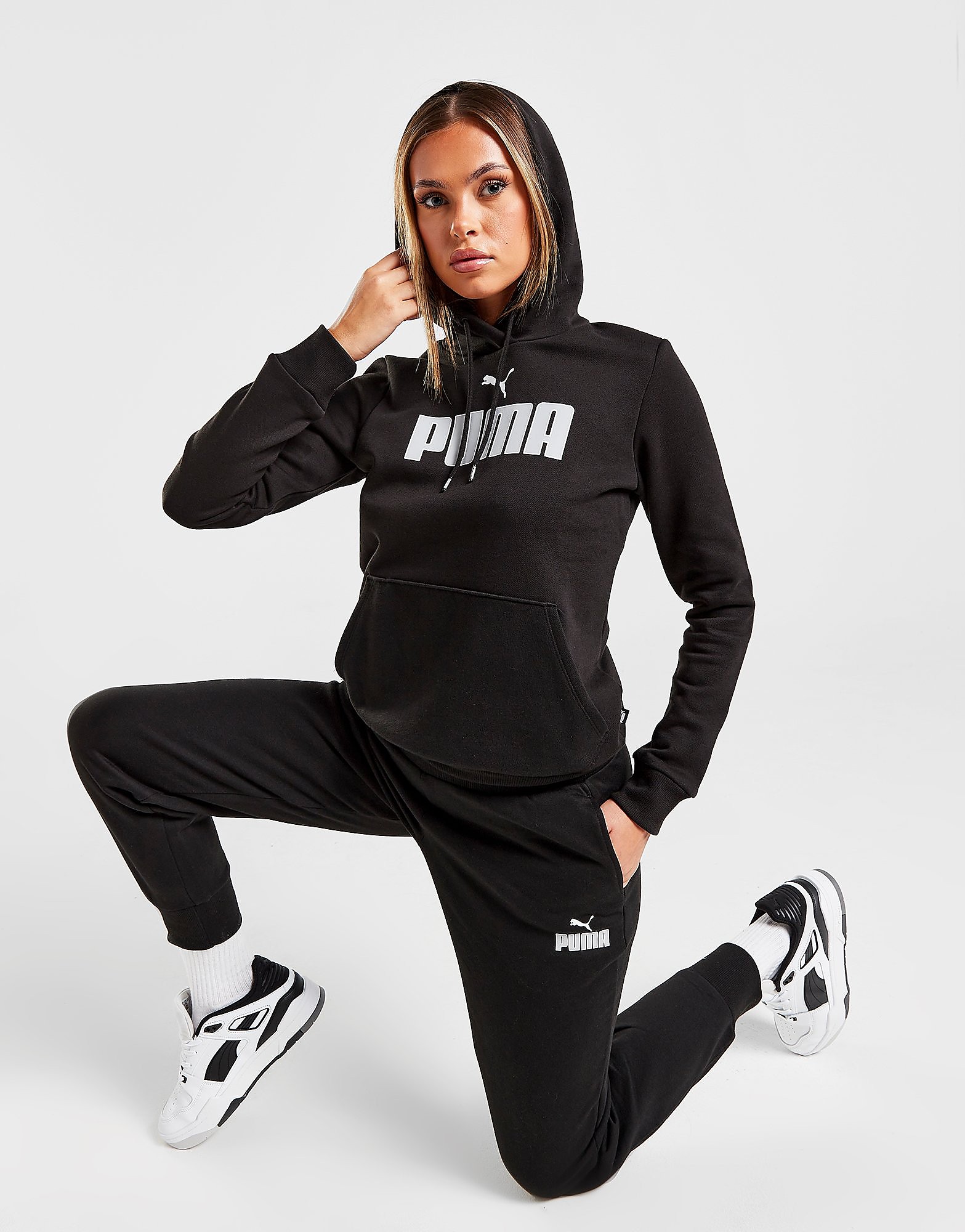 

Puma Core Outline Joggers - Black - Womens, Black