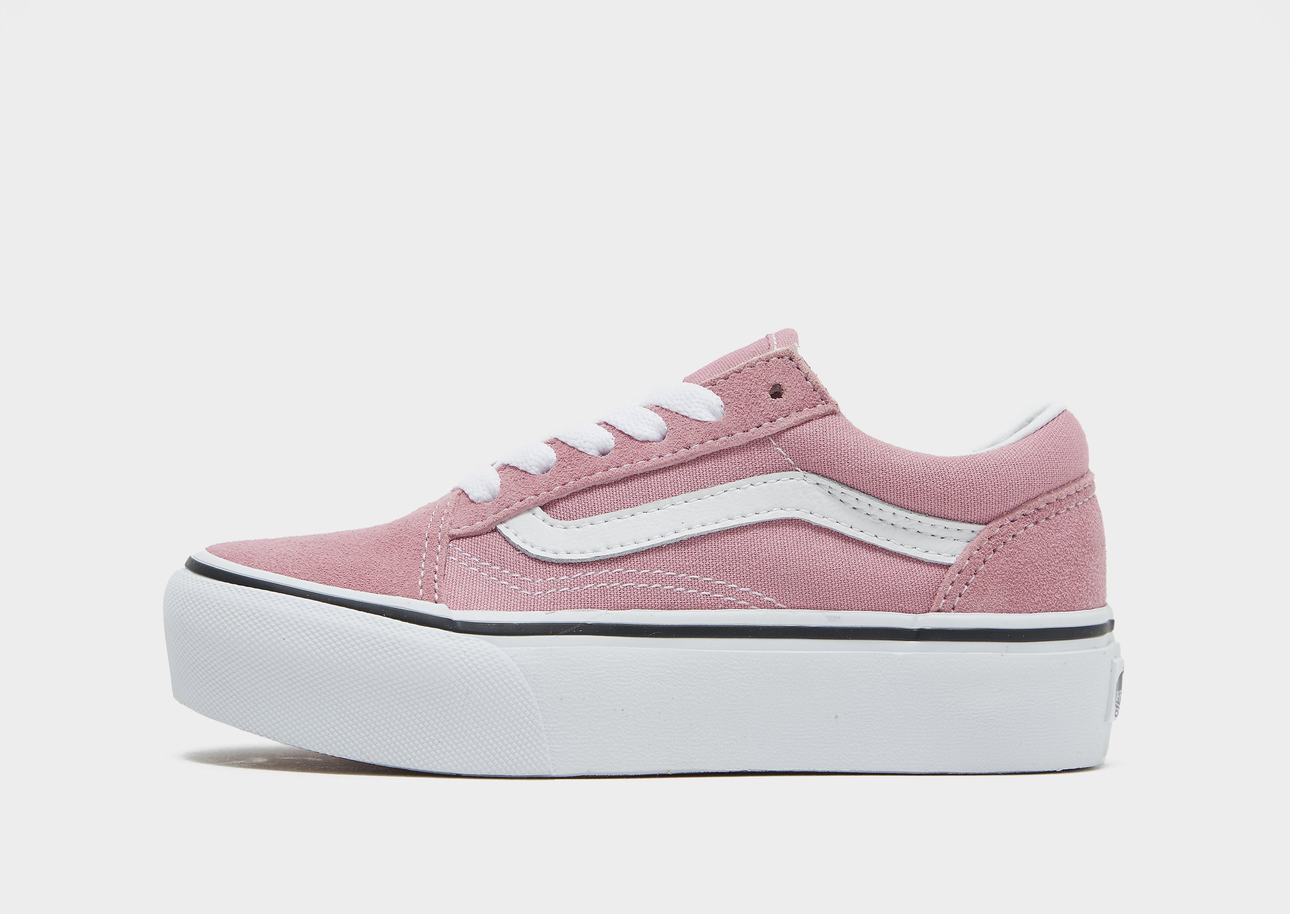 

Vans Old Skool Platform Children - Only at JD - Pink - Kids, Pink