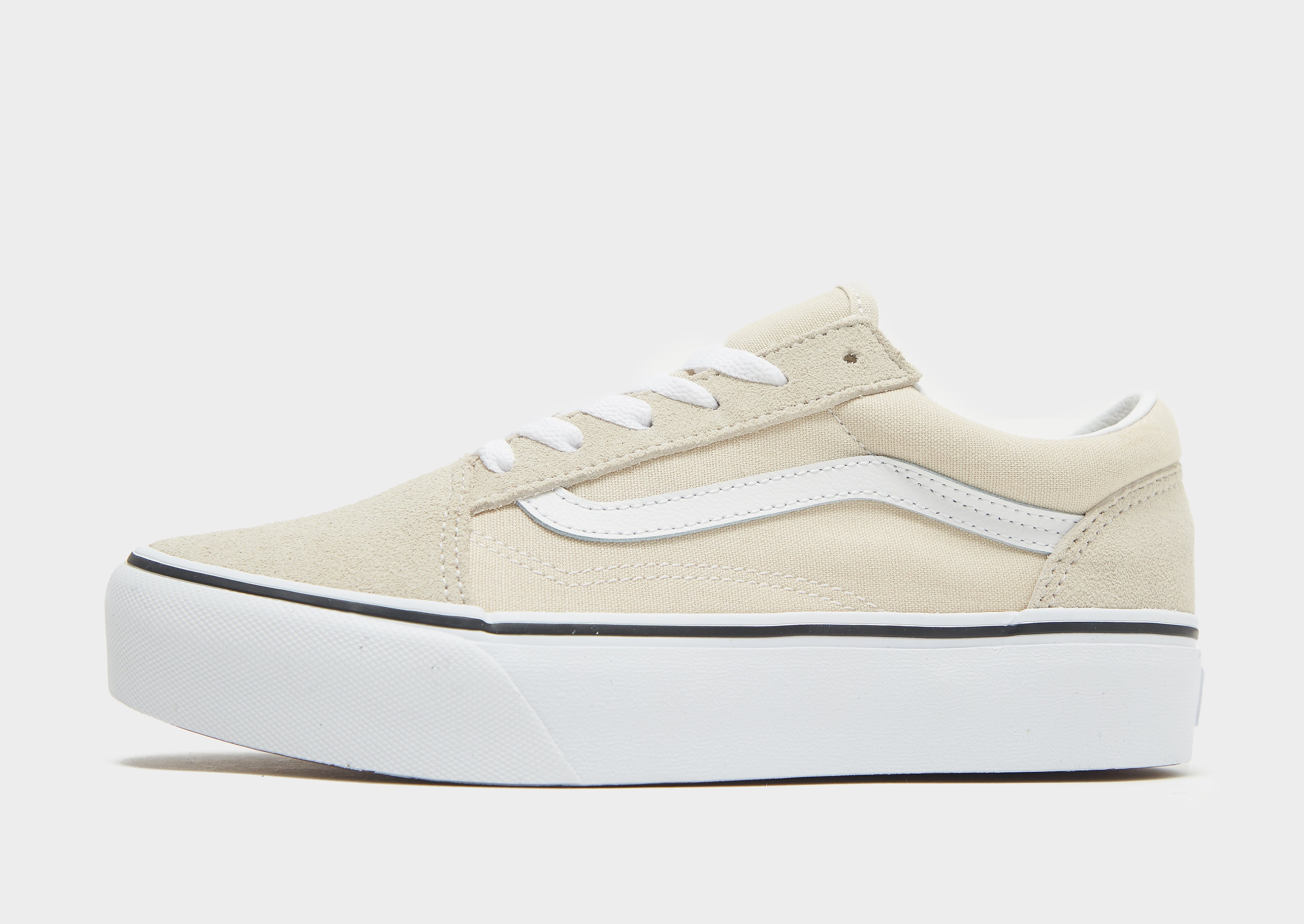 

Vans Old Skool Platform Junior - Only at JD - Beige - Kids, Beige