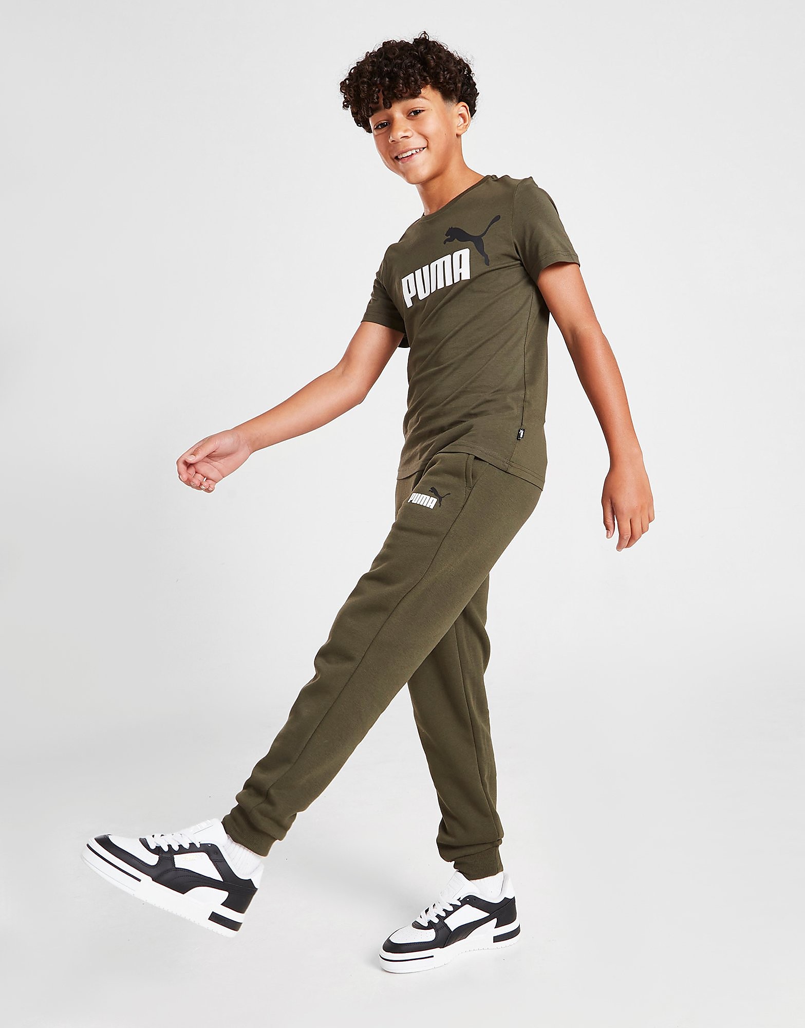 

Puma Essential Joggers Junior - Green - Kids, Green