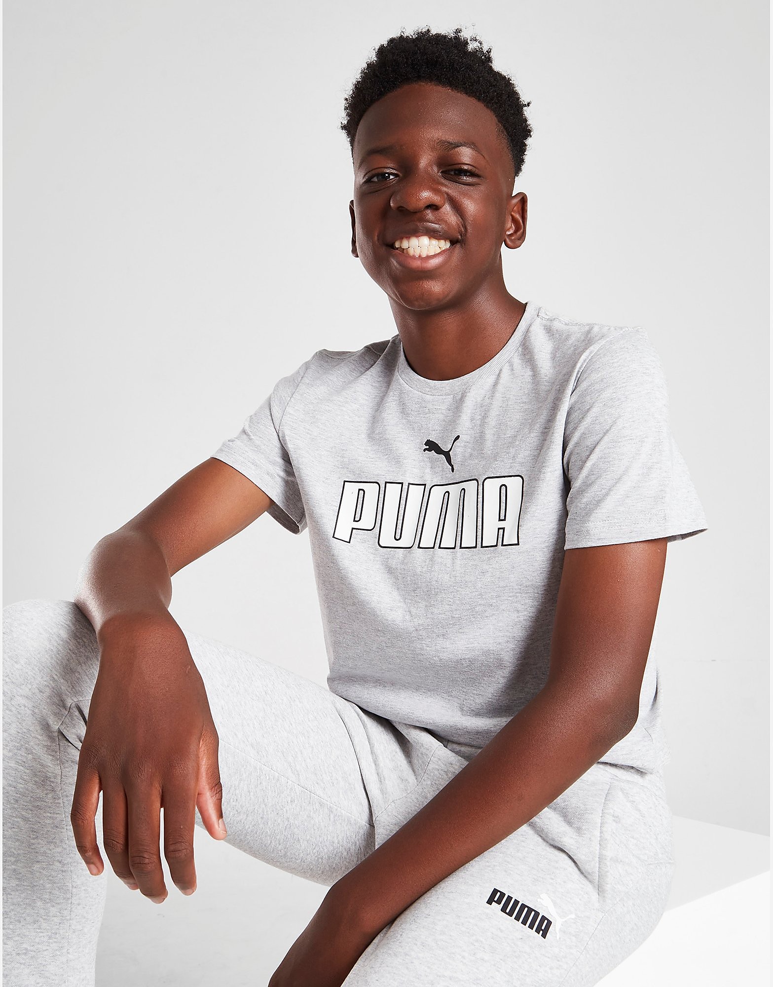 

Puma Graphic T-Shirt Junior - Only at JD - Grey - Kids, Grey