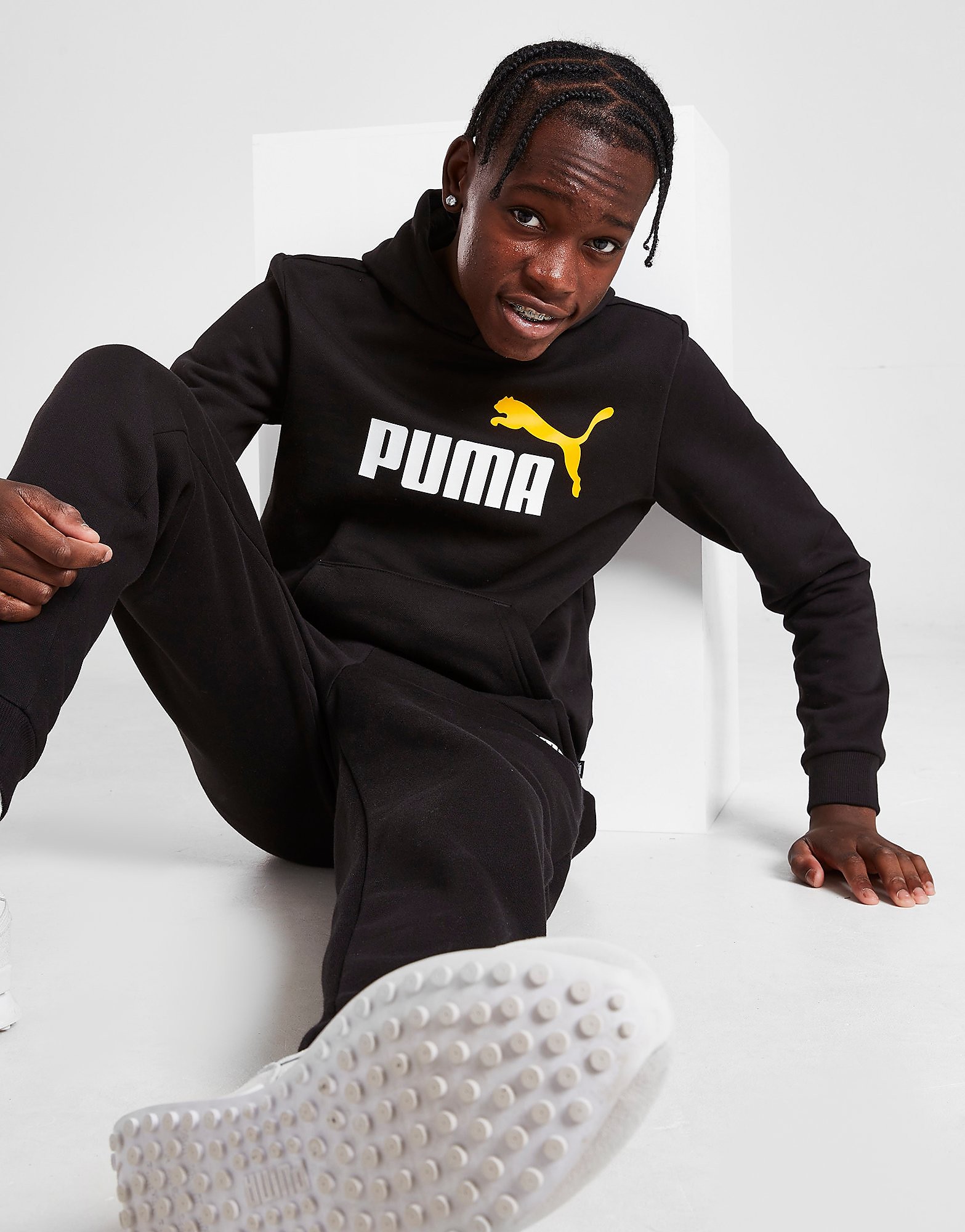 

Puma Essential Hoodie Junior - Black - Kids, Black