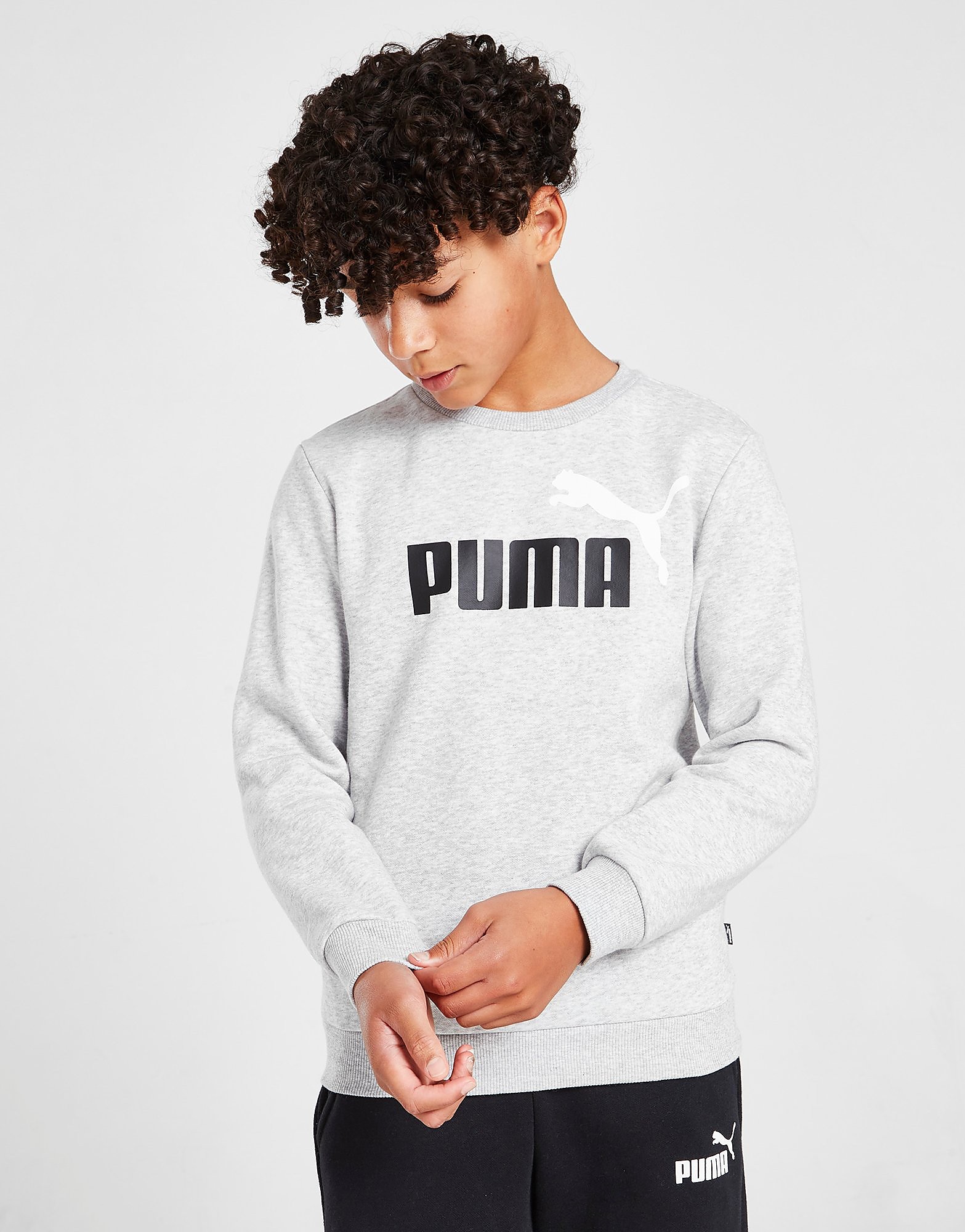 

Puma Essentials Crew Sweatshirt Junior - Grey - Kids, Grey