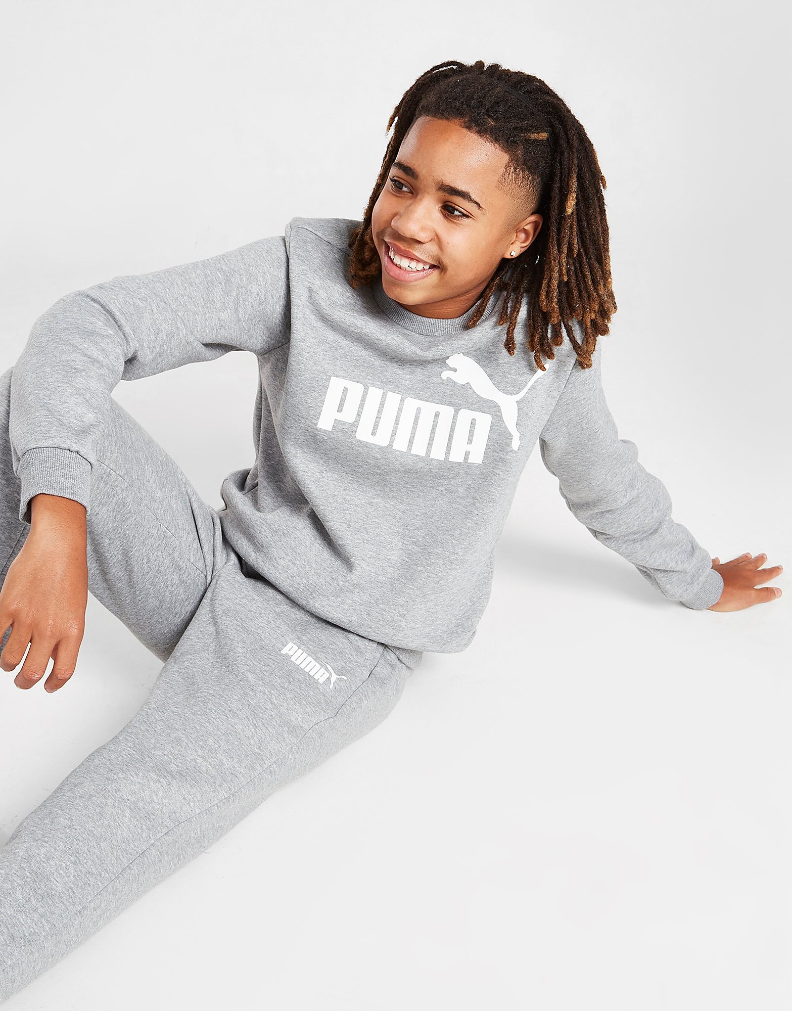 

Puma Crew Fleece Tracksuit Junior - Grey - Kids, Grey