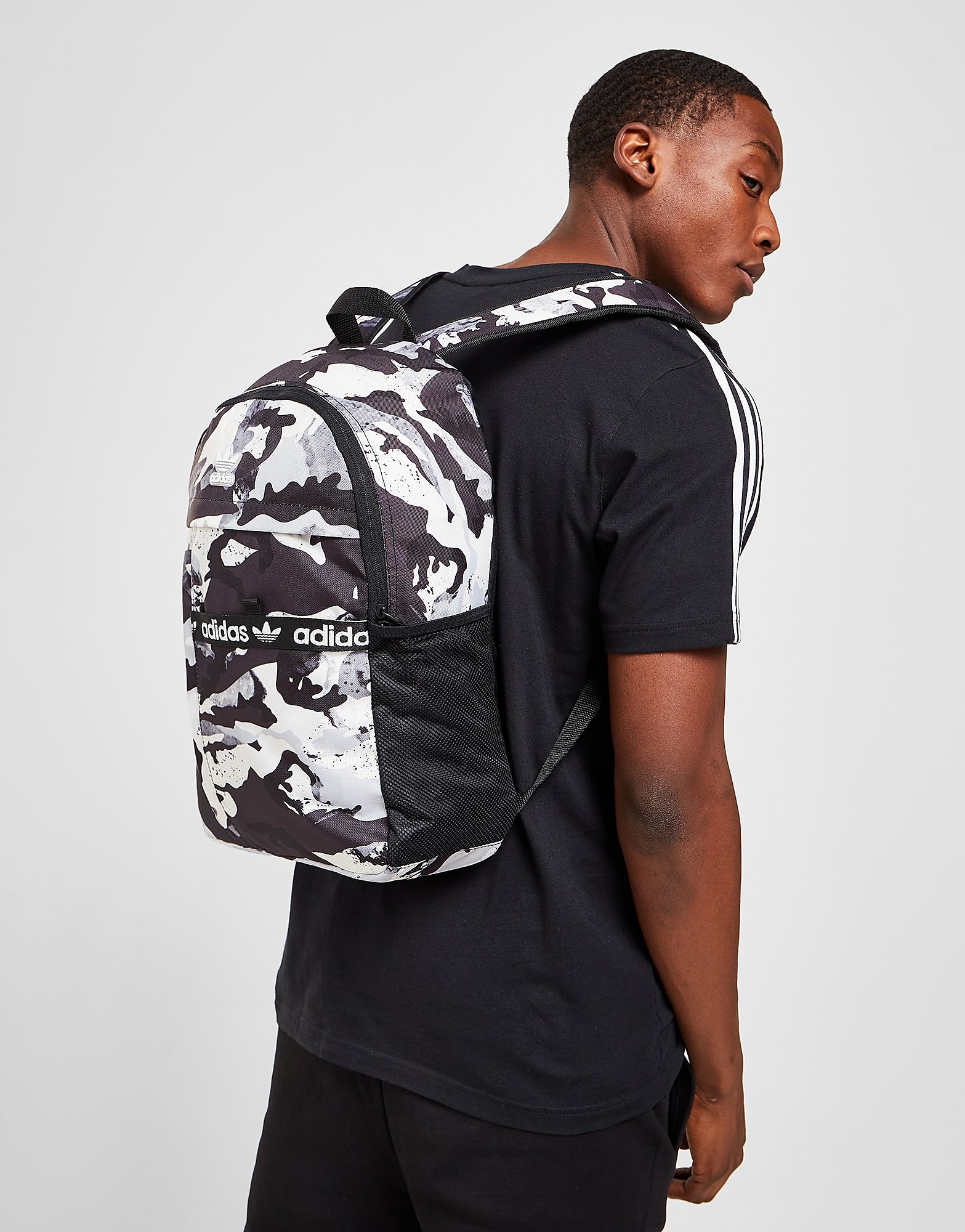 

adidas Originals ID96 Camo Backpack - White - Womens, White