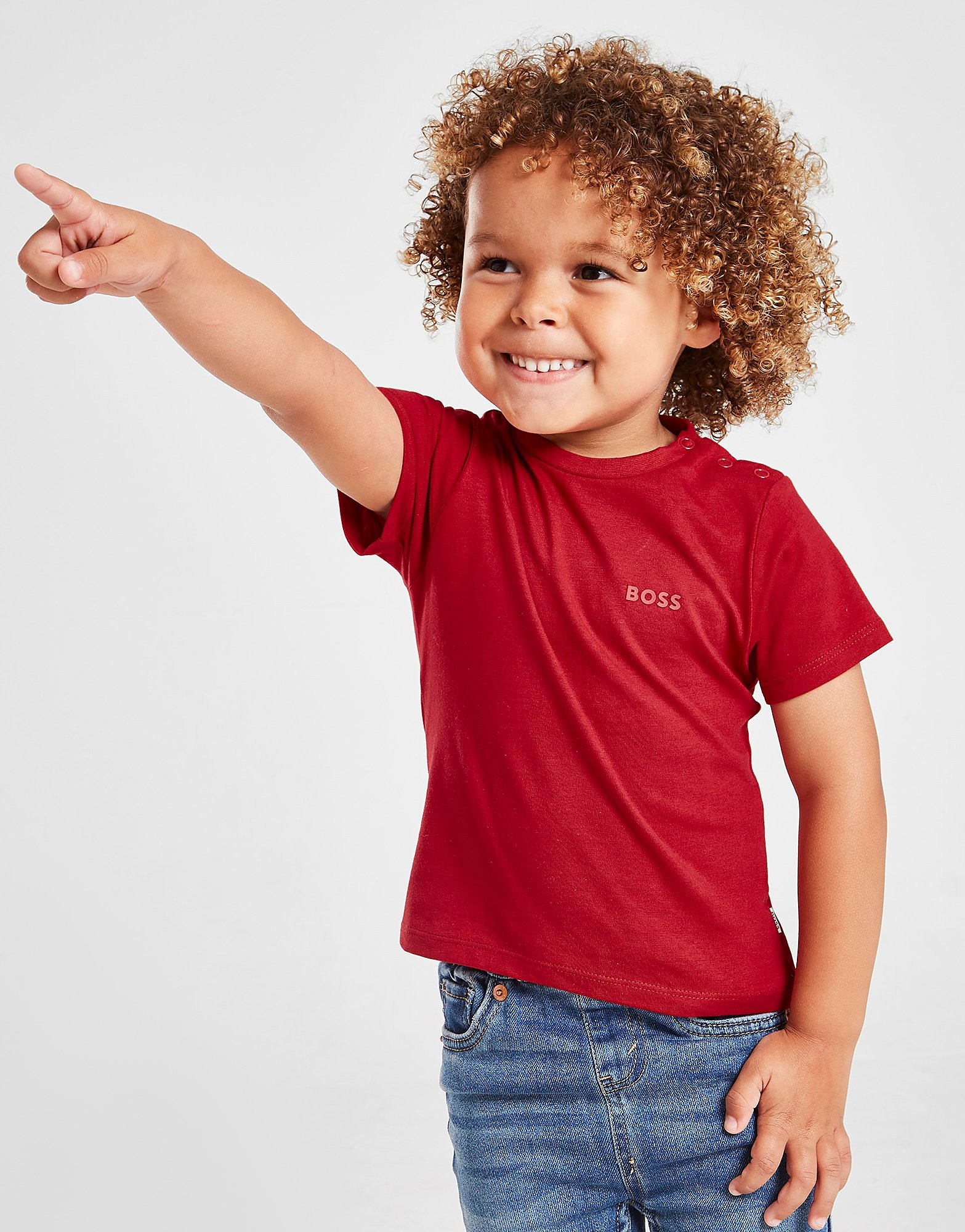 

BOSS Small Logo T-Shirt Infant - Red - Kids, Red