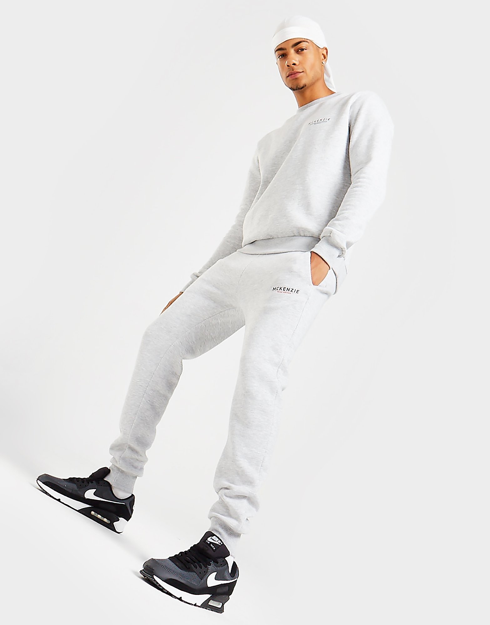 

McKenzie Essential Cuffed Joggers - Only at JD - Grey - Mens, Grey
