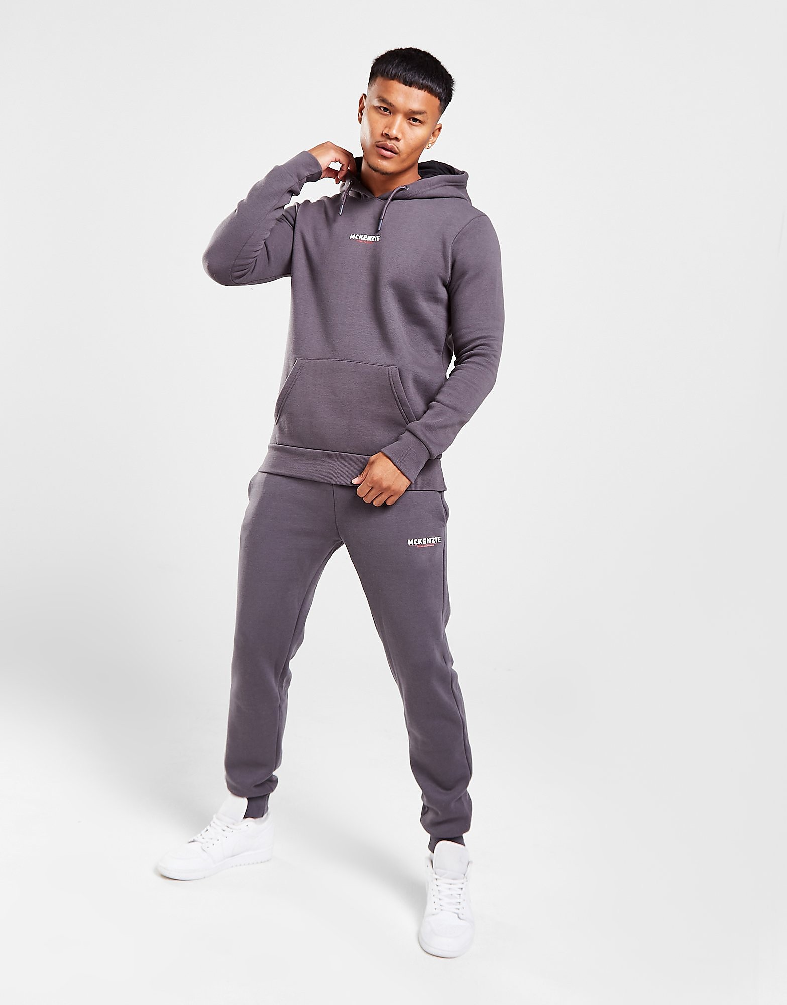 

McKenzie Essential Cuffed Joggers - Only at JD - Grey - Mens, Grey