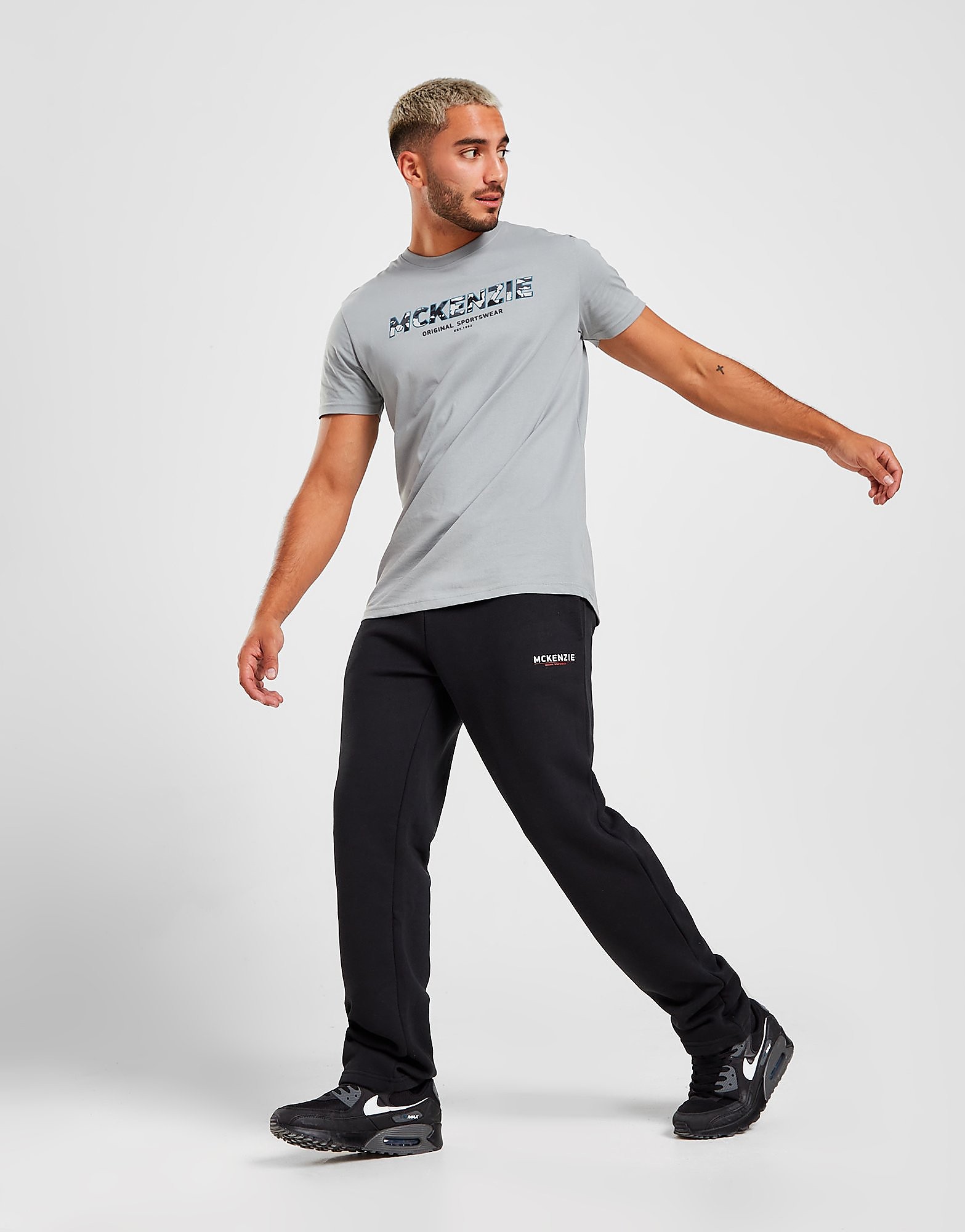 

McKenzie Essential Open Hem Joggers - Only at JD - Black - Mens, Black
