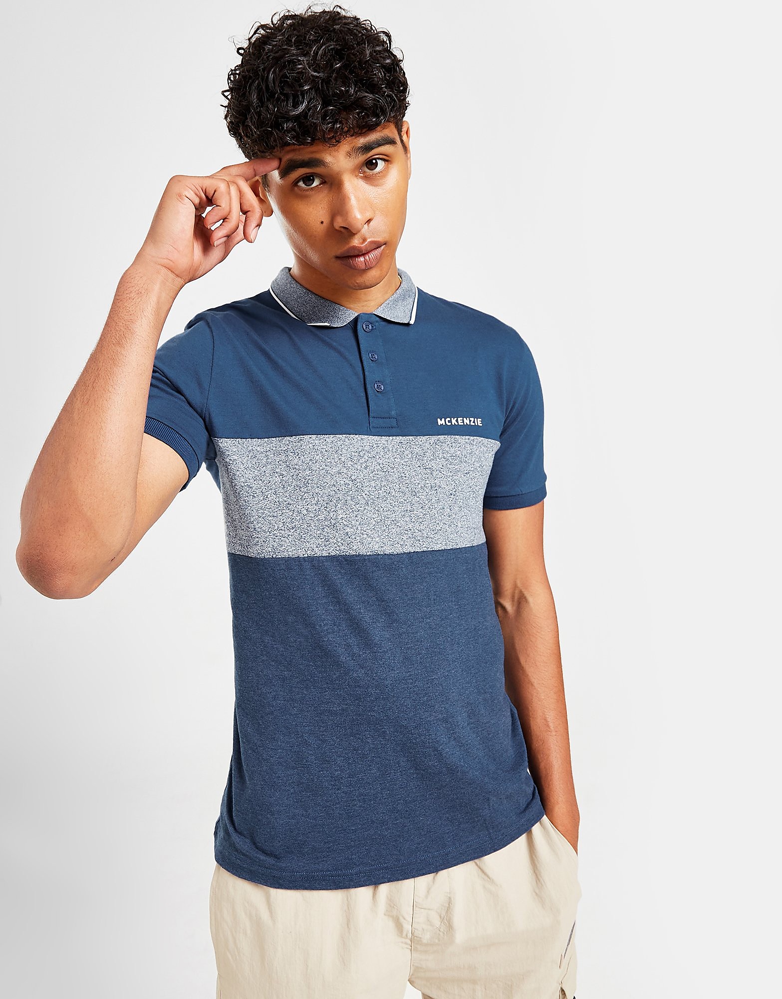 

McKenzie Stave Polo Shirt - Only at JD - Blue - Mens, Blue