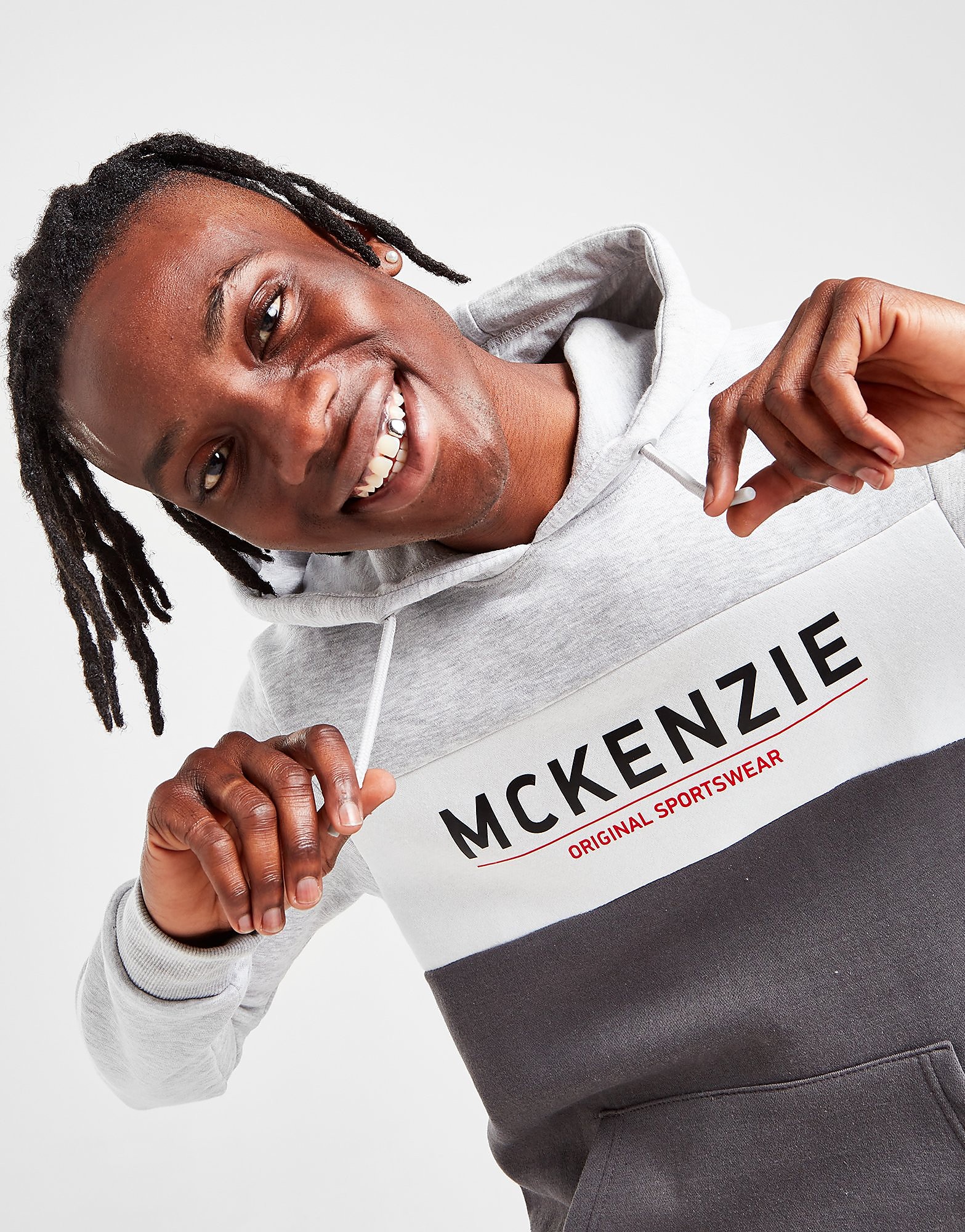 

McKenzie Joker Hoodie 2 - Only at JD - Grey - Mens, Grey