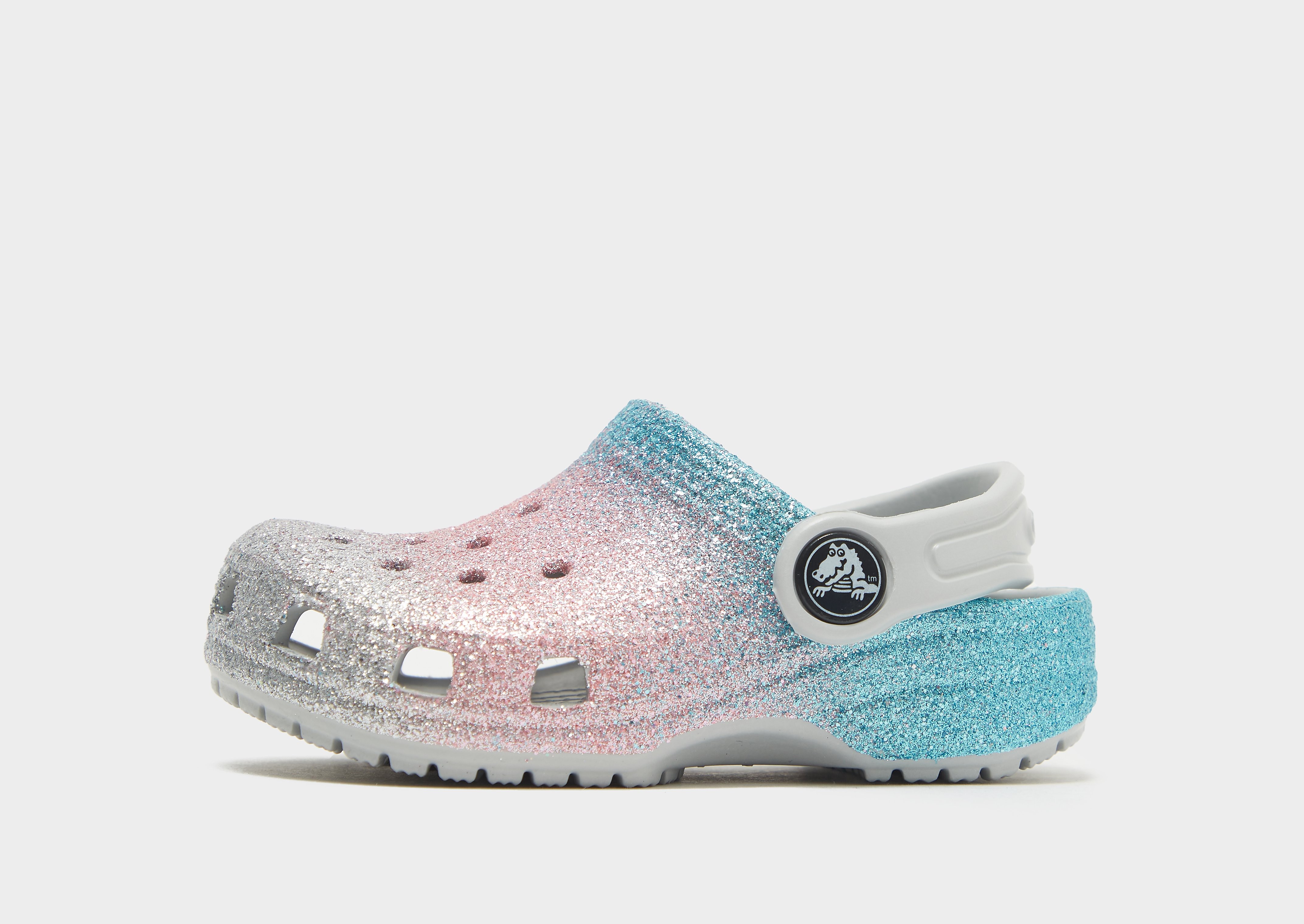 

Crocs Classic Clog Shimmer Infant - Grey - Kids, Grey