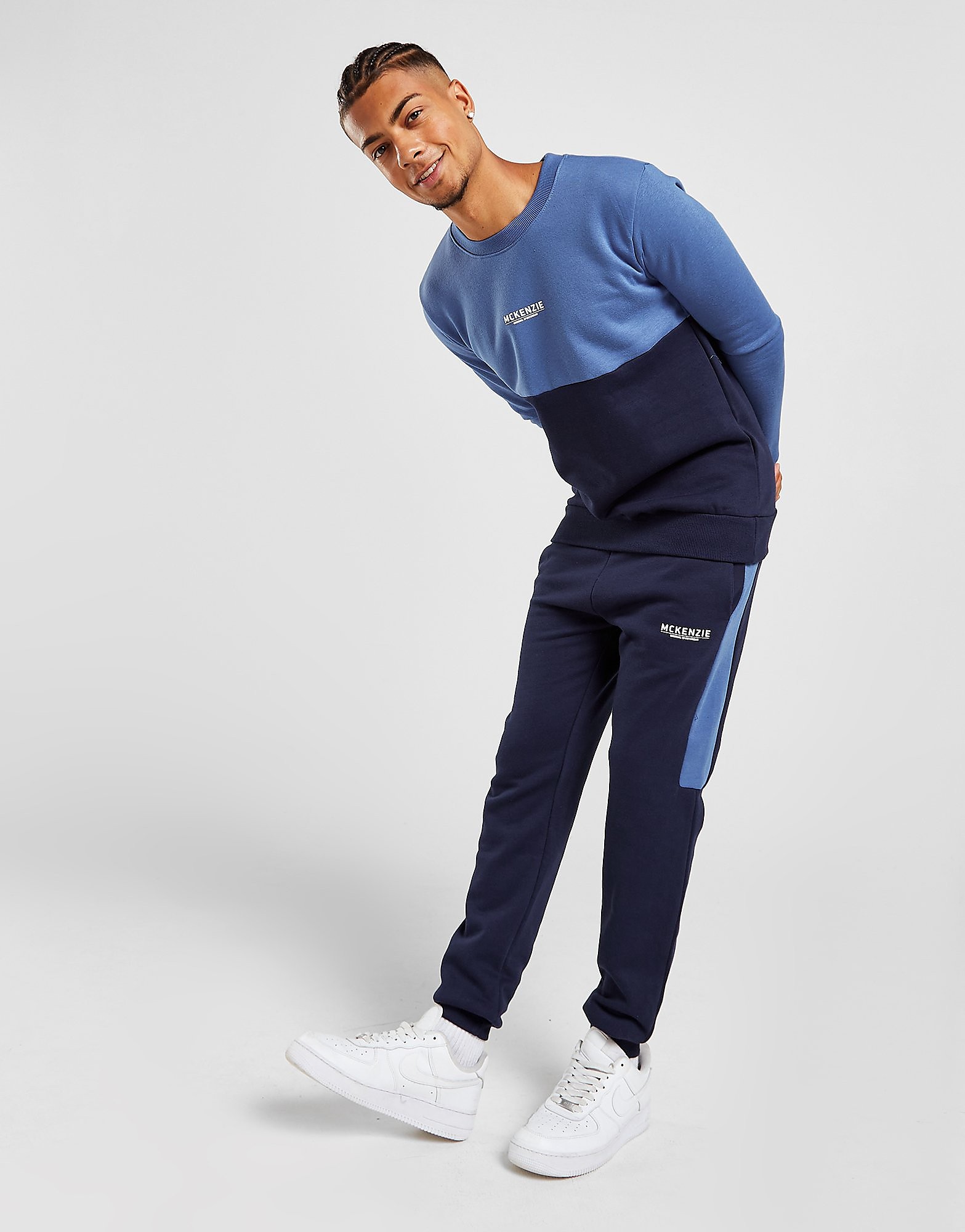 

McKenzie Jude Crew Tracksuit - Only at JD - Blue - Mens, Blue