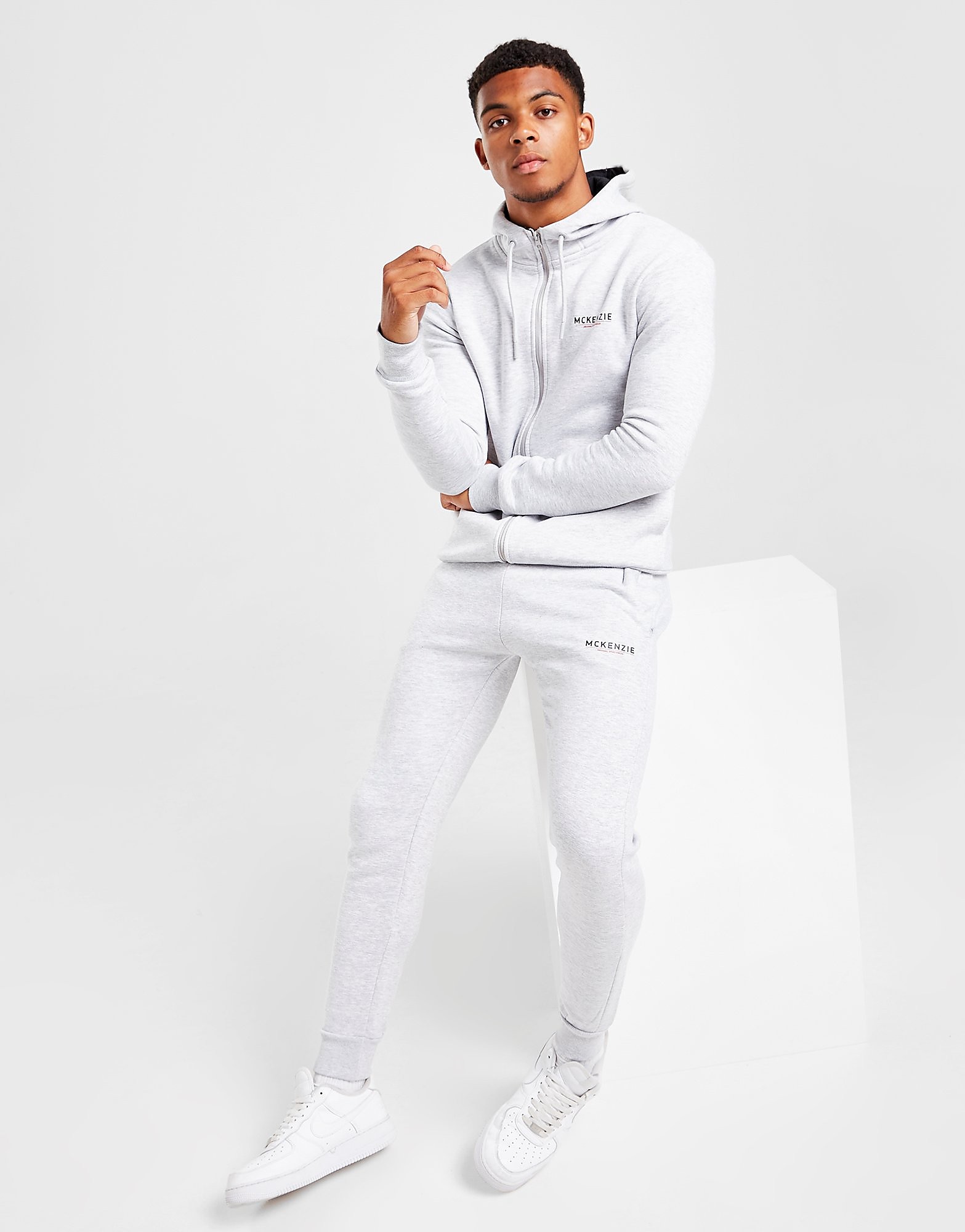 

McKenzie Essential Fleece Tracksuit 2 - Only at JD - Grey - Mens, Grey
