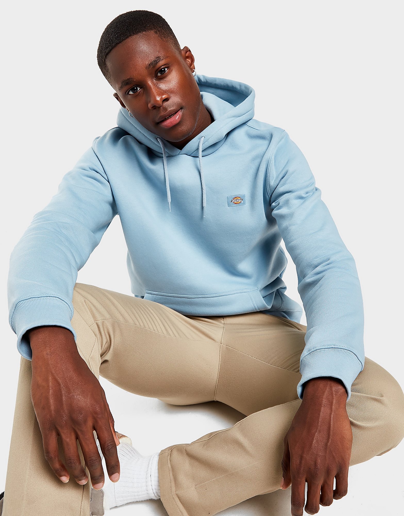 

Dickies Oakport Small Logo Hoodie - Blue - Mens, Blue