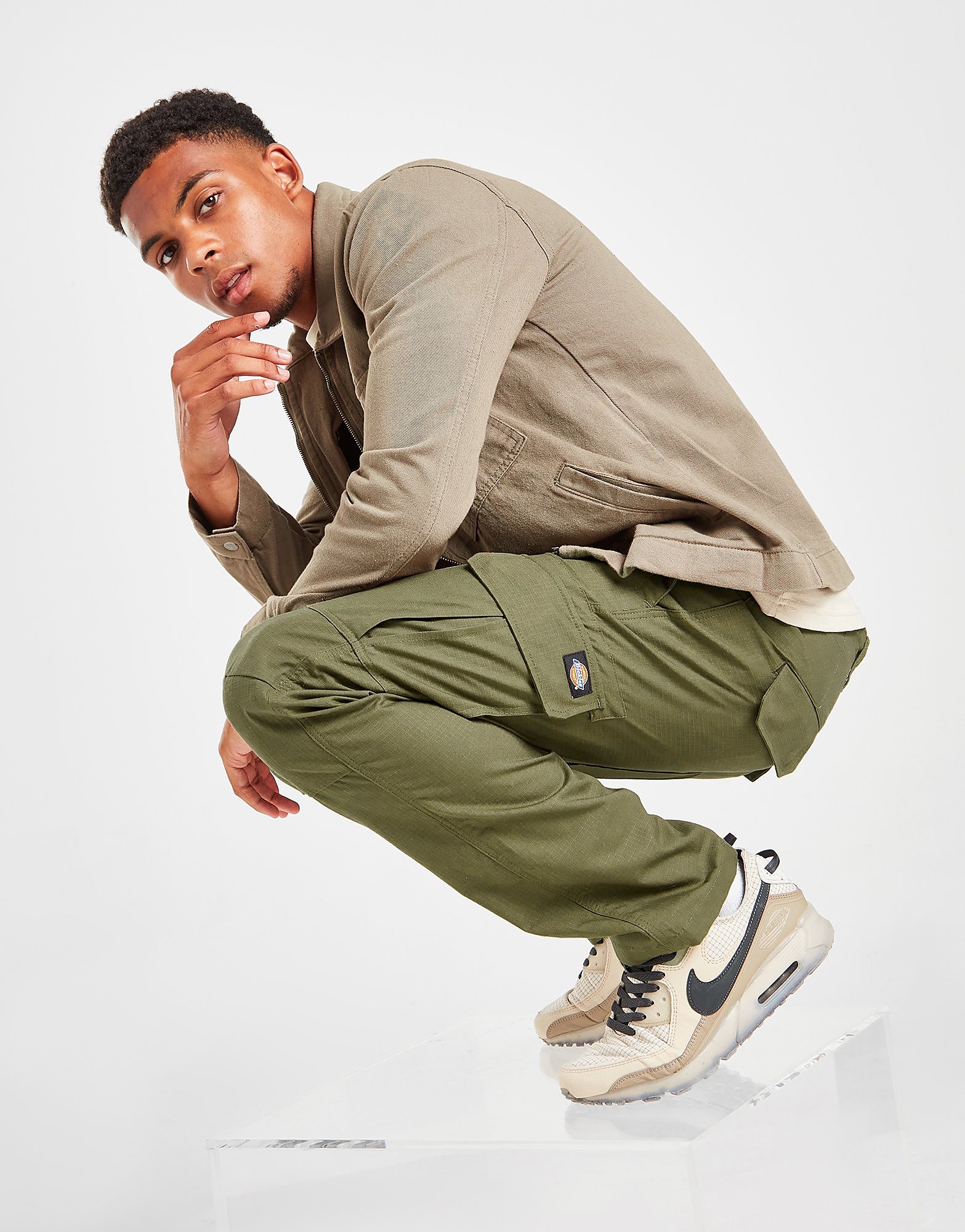 

Dickies Millerville Cargo Pants - Green - Mens, Green