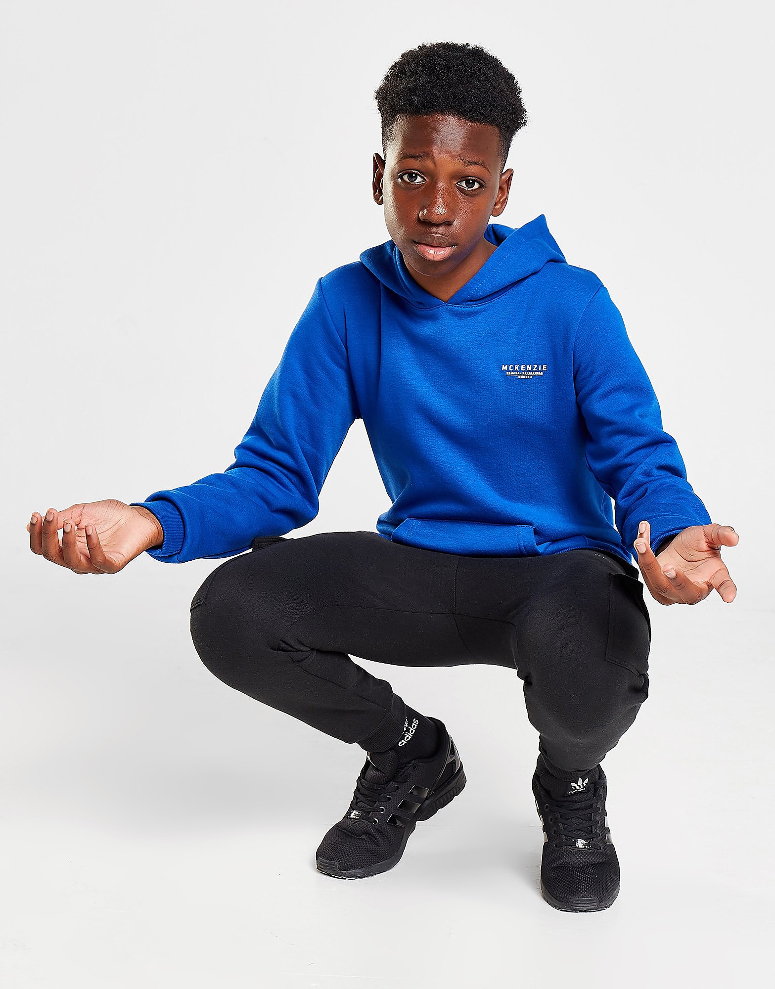 

McKenzie Essential Overhead Hoodie Junior - Blue - Kids, Blue