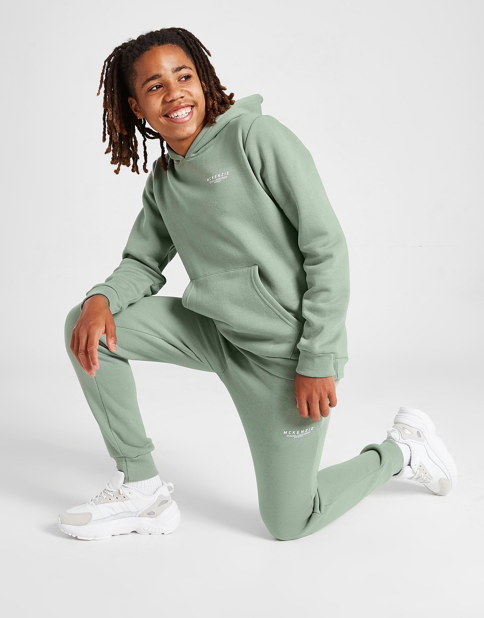 

McKenzie Essential Fleece Joggers Junior - Green - Kids, Green