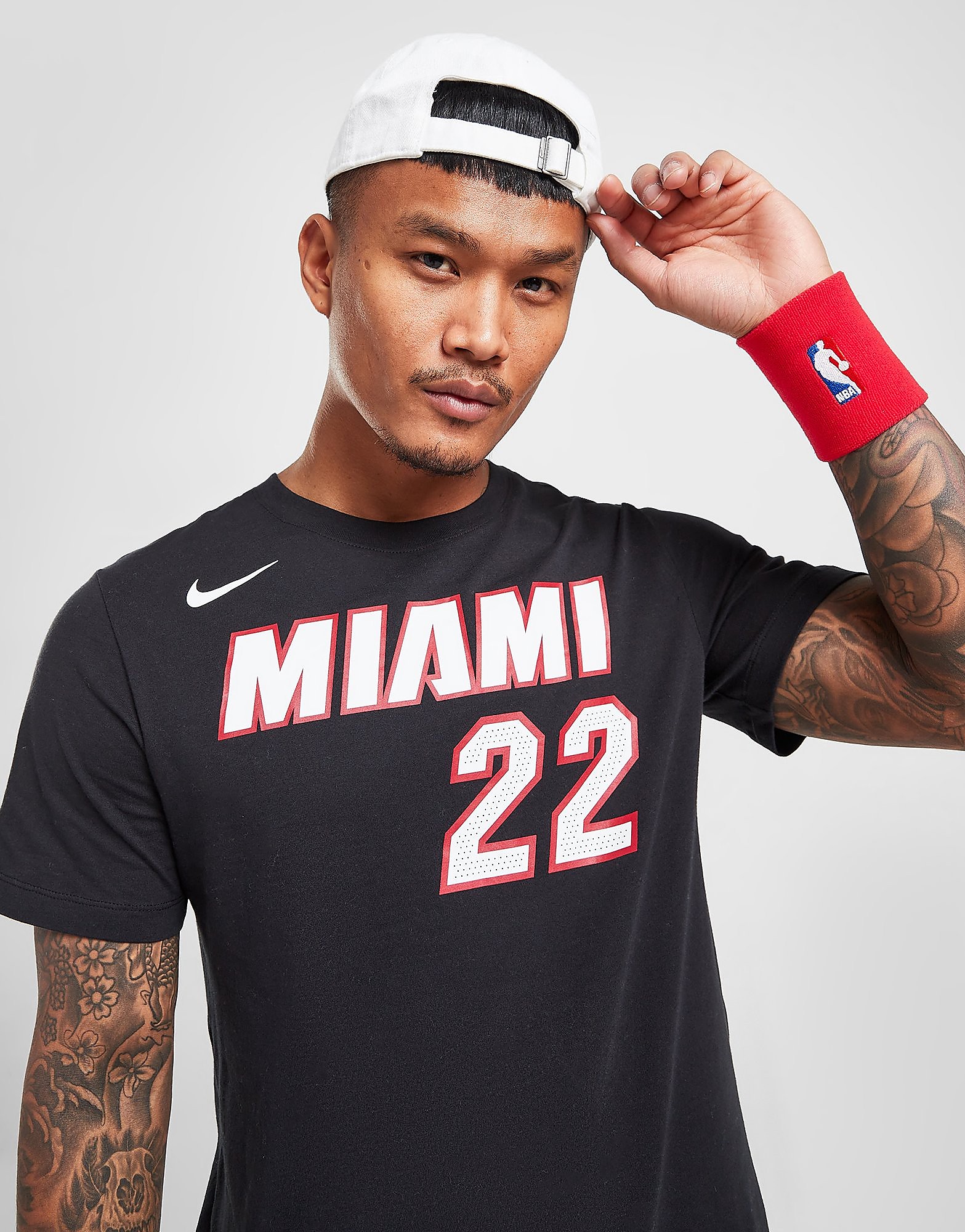 

Nike NBA Miami Heat Bulter #22 T-Shirt - Black - Mens, Black