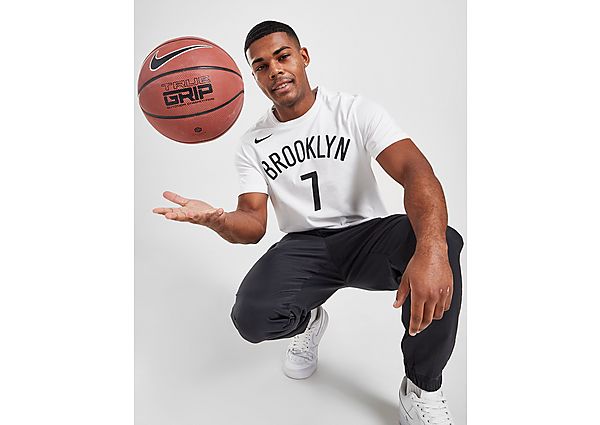 Nike NBA Brooklyn Nets Durant #7 T-Shirt - White - Mens, White