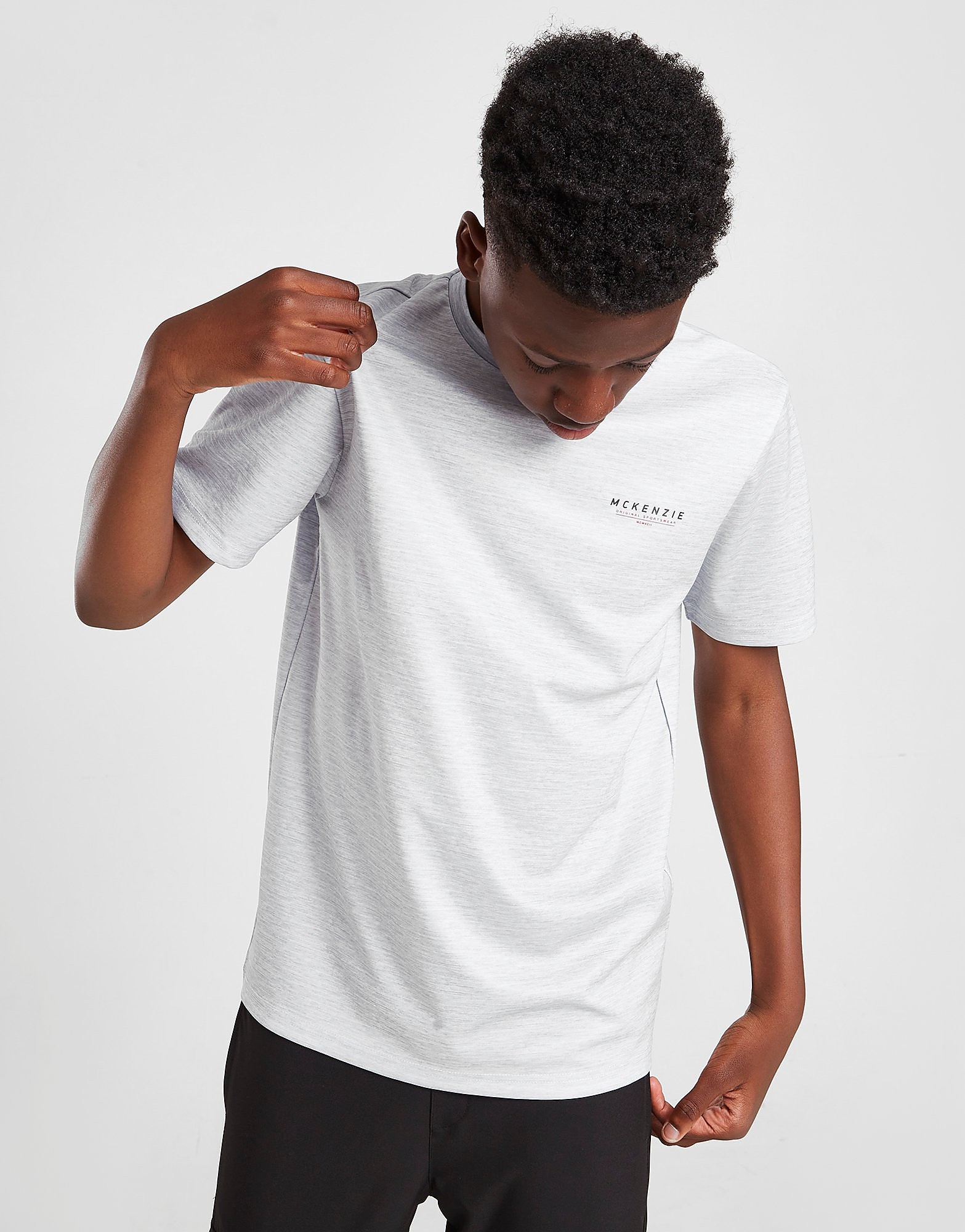 

McKenzie Essential Poly T-Shirt Junior - Grey - Kids, Grey