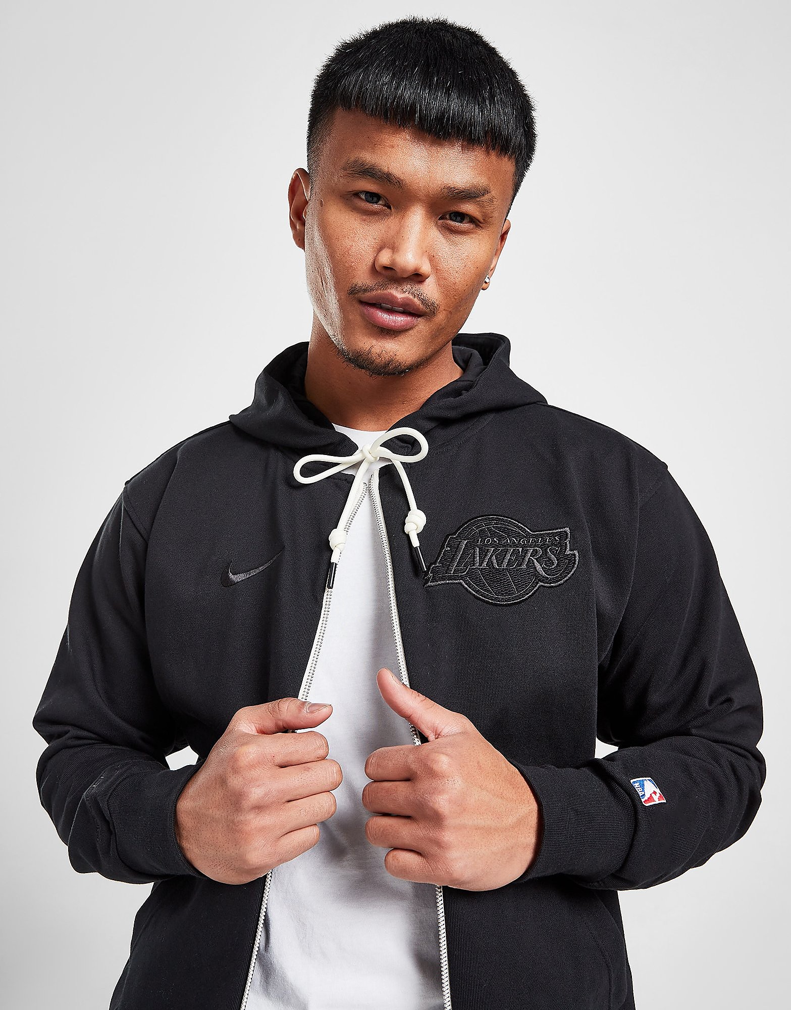 

Nike NBA Los Angeles Lakers Full Zip Hoodie - Black/Pale Ivory - Mens, Black/Pale Ivory