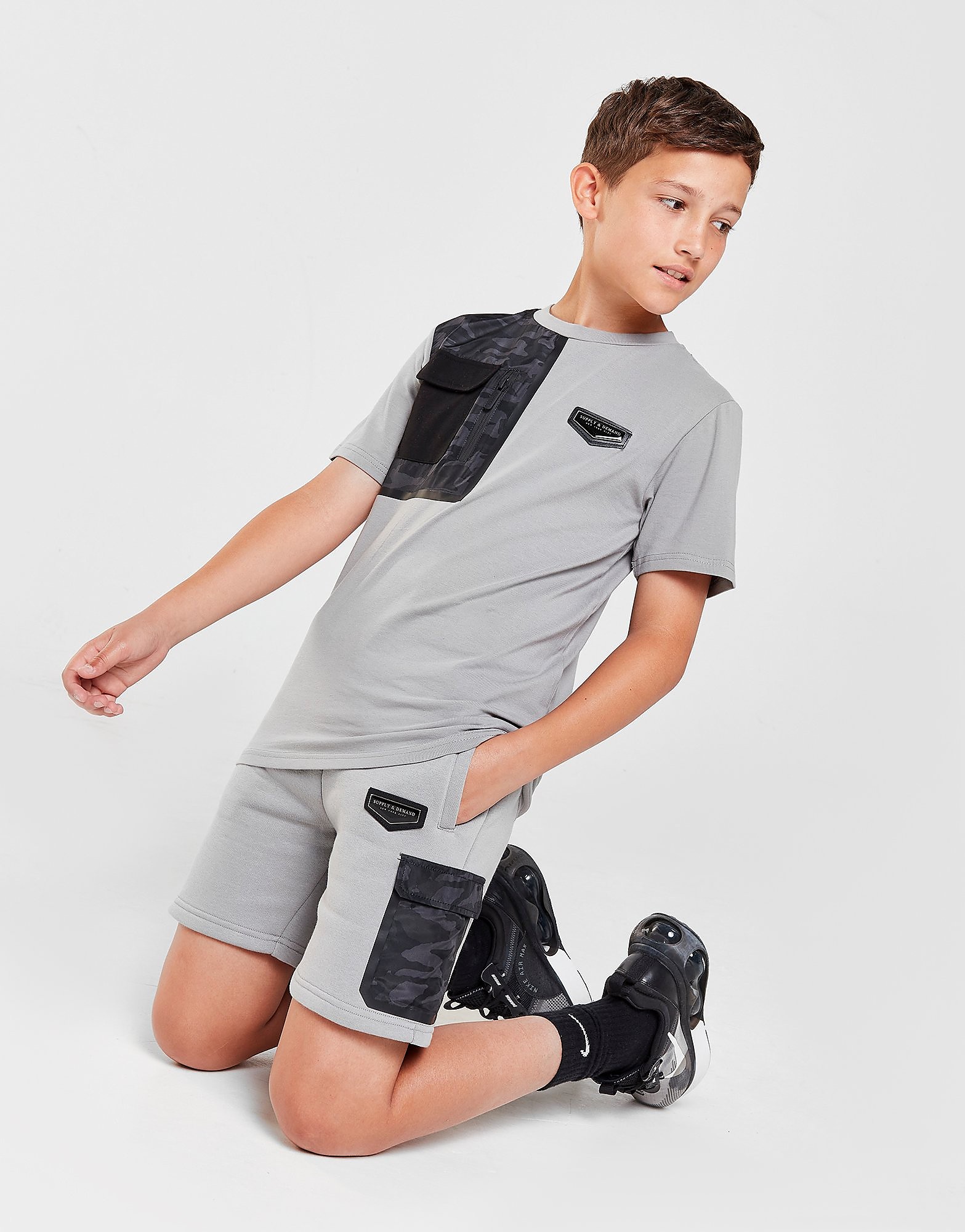 

Supply & Demand Confide Shorts Junior - Grey - Kids, Grey
