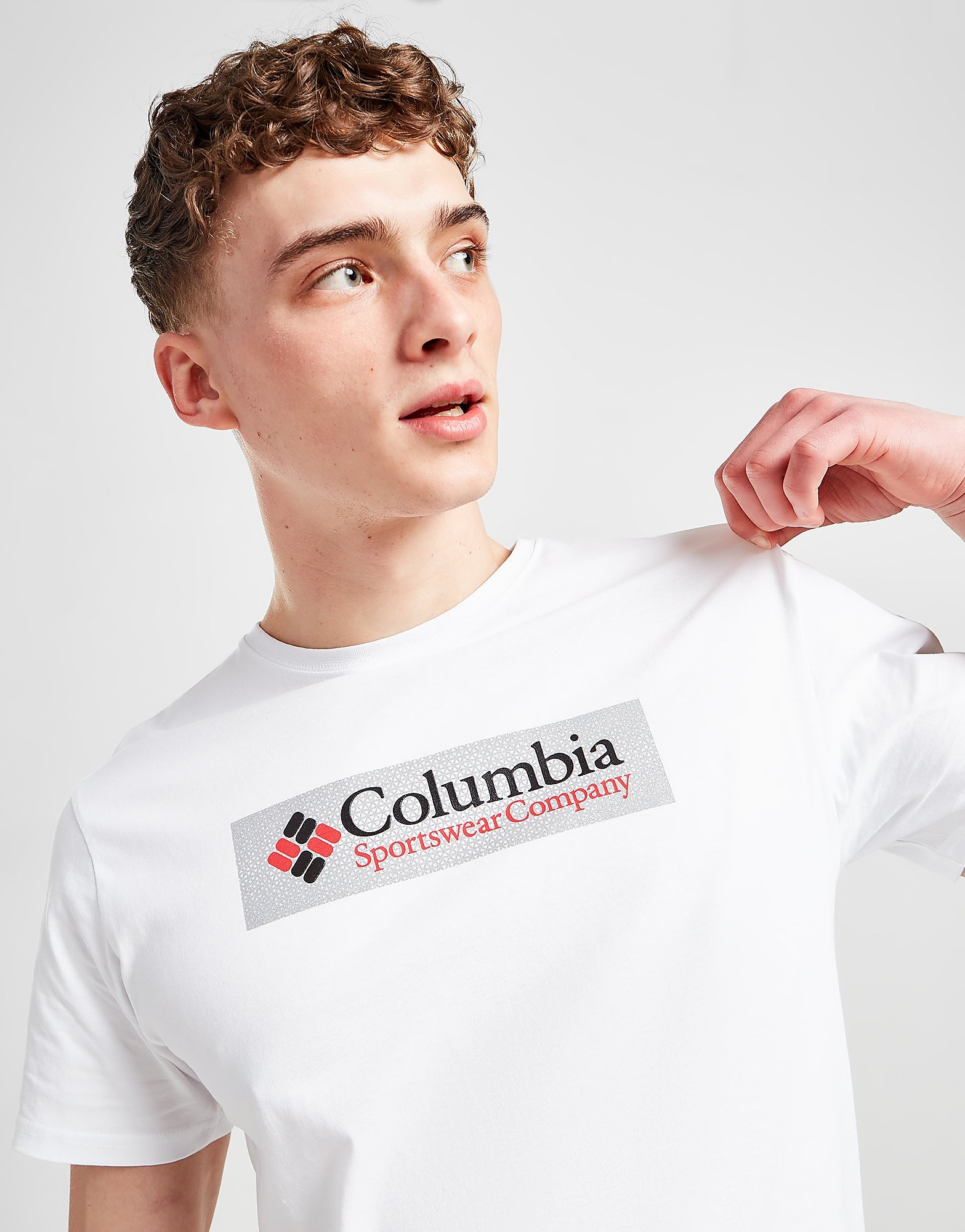 Columbia T-Shirt Geo Fade Infill - Branco - Mens, Branco