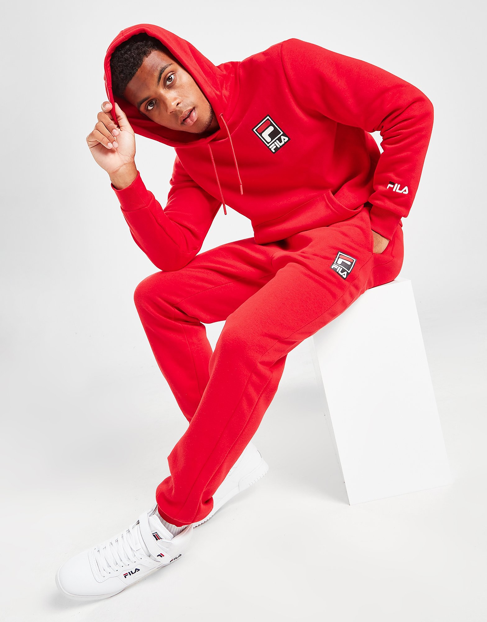 

Fila Kelby Joggers - Red - Mens, Red